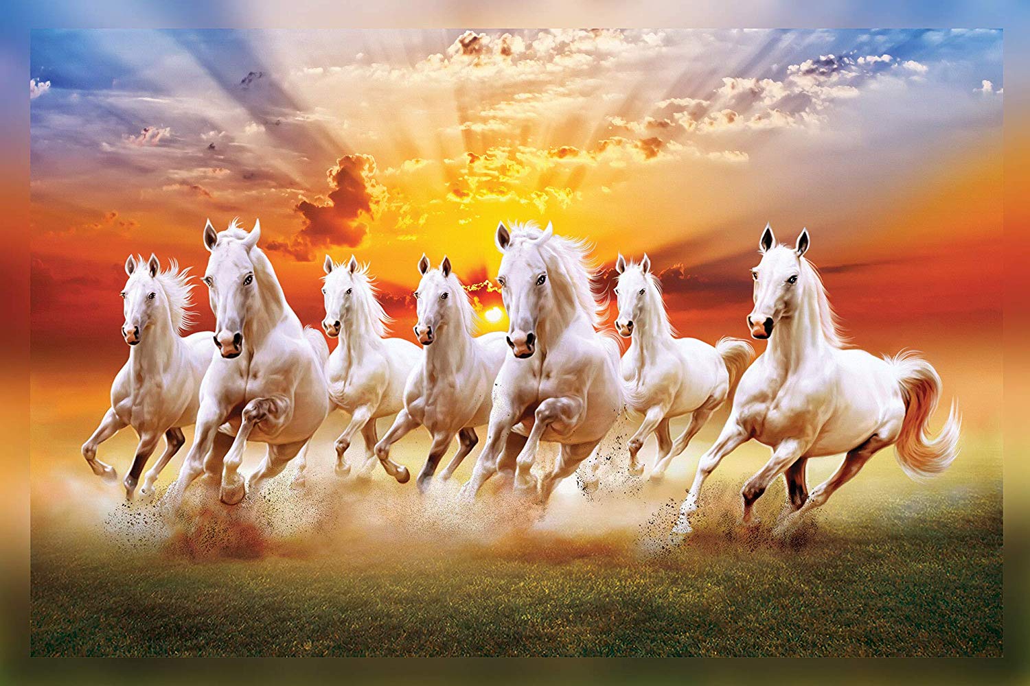 Seven Running Horse Wallpaper Free Download - lvandcola