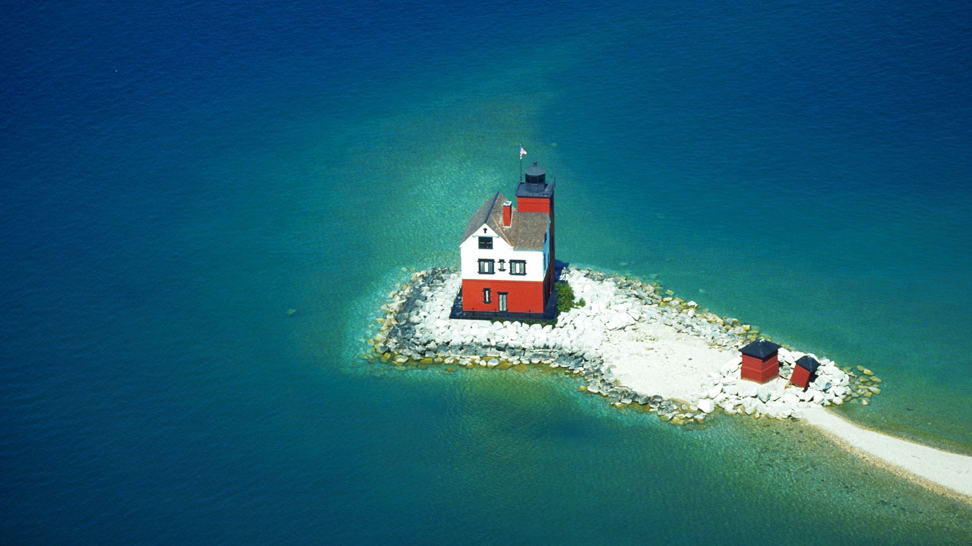 Round Island Lighthouse. Mackinac island michigan, Lighthouse, Mackinac island