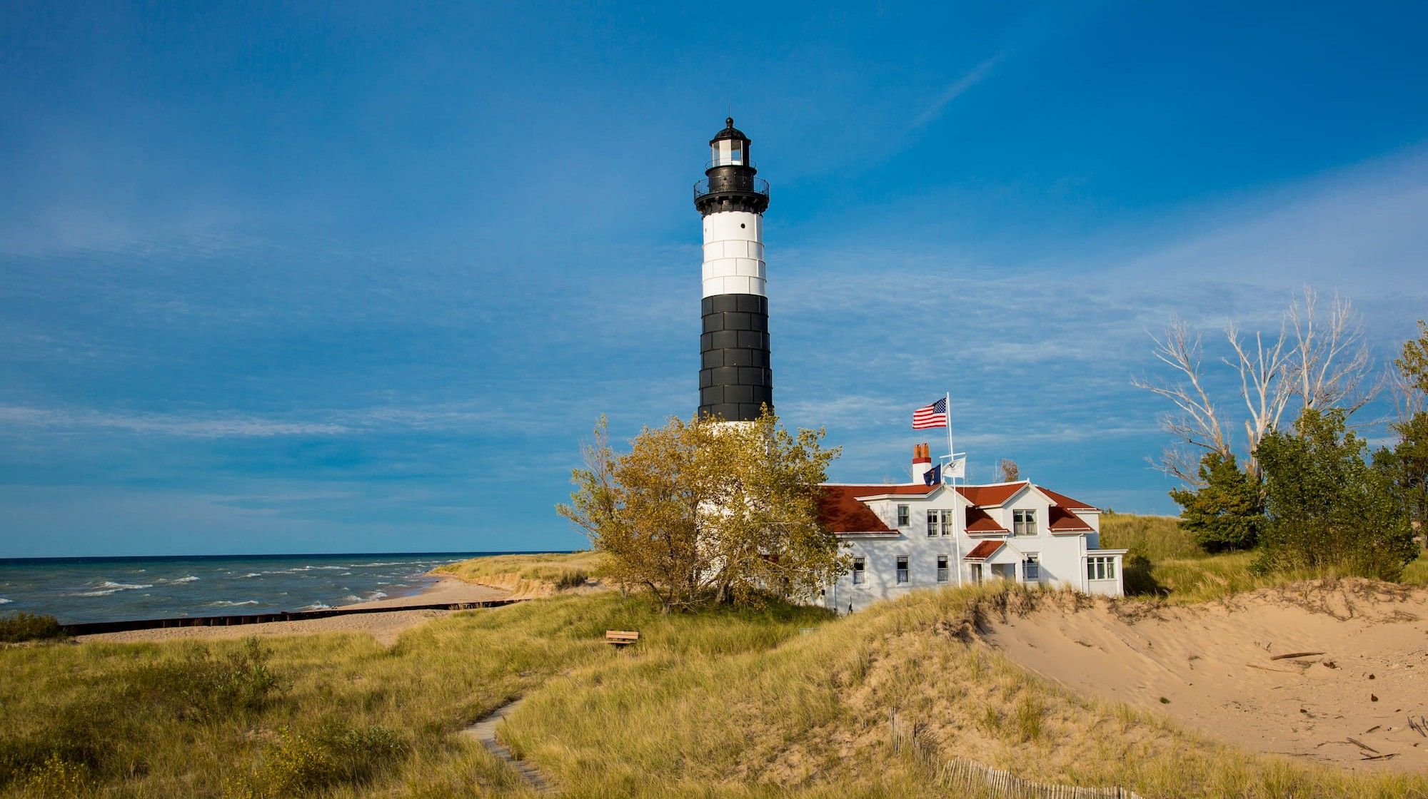 Michigan Lighthouse Wallpapers - Wallpaper Cave