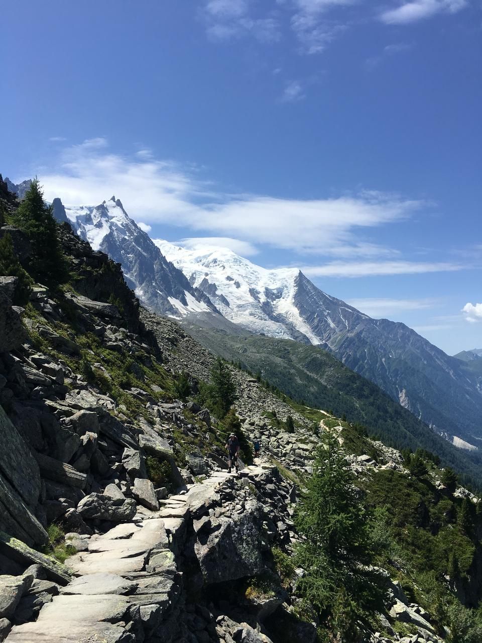 The famous Tour du Mont Blanc near Chamonix, France. Chamonix, Weather in france, Holidays france