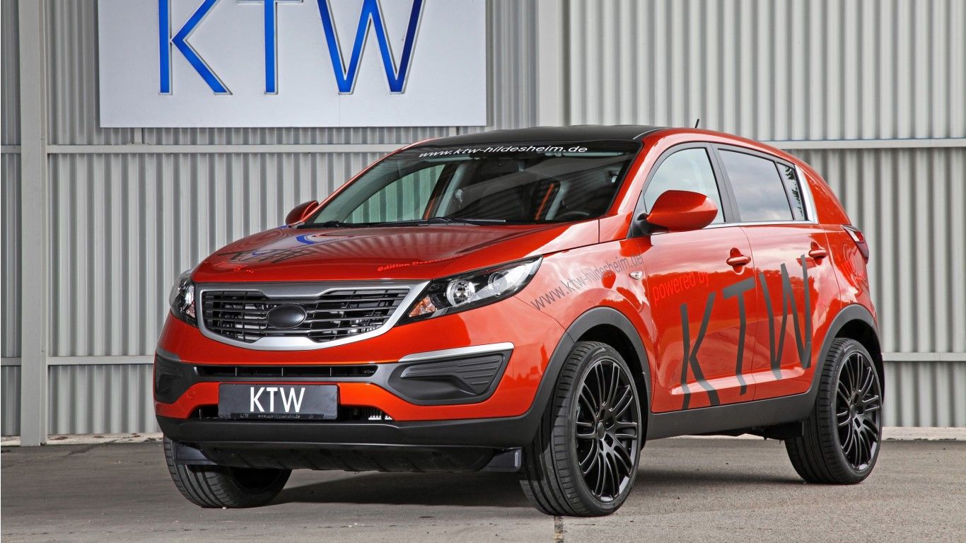 KTW Tuning Kia Sportage Wallpaper. HD Car Wallpaper