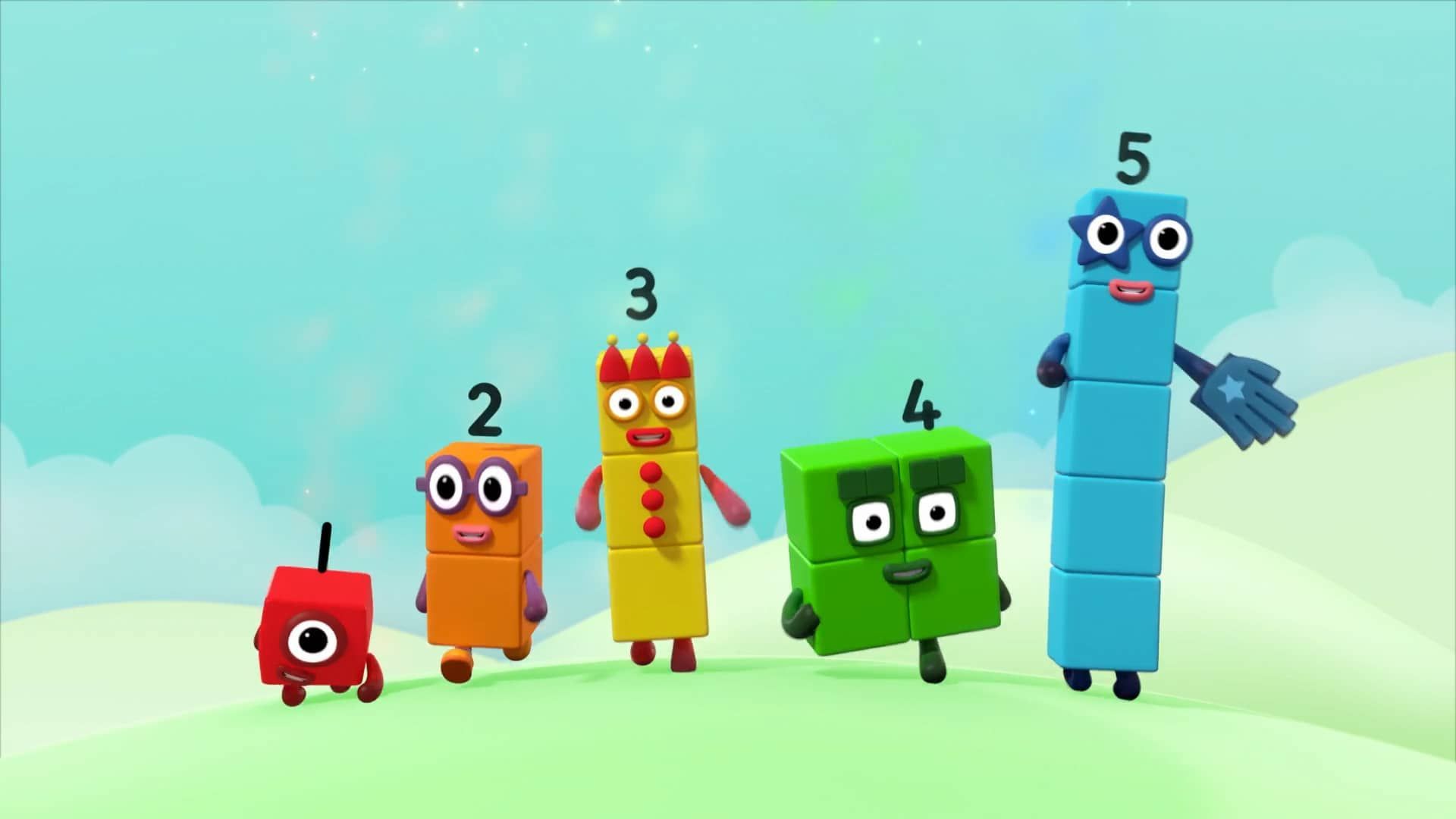 Meet the Numberblocks!. Coloring books, Birthday cards image, Book print