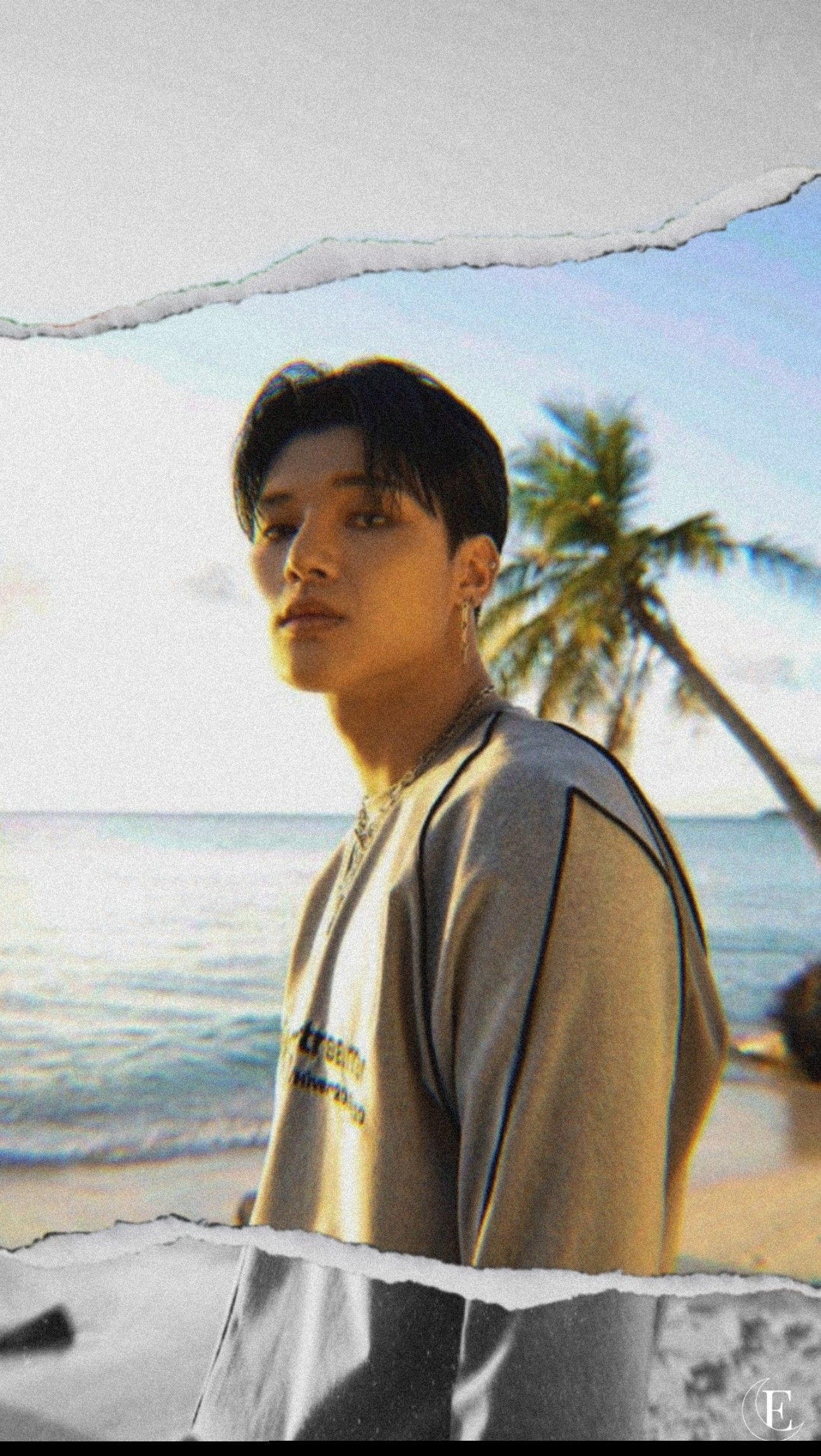 ateez wallpaper. jung wooyoung ripped kpop lockscreen. My name wallpaper, Golden child, Huawei wallpaper