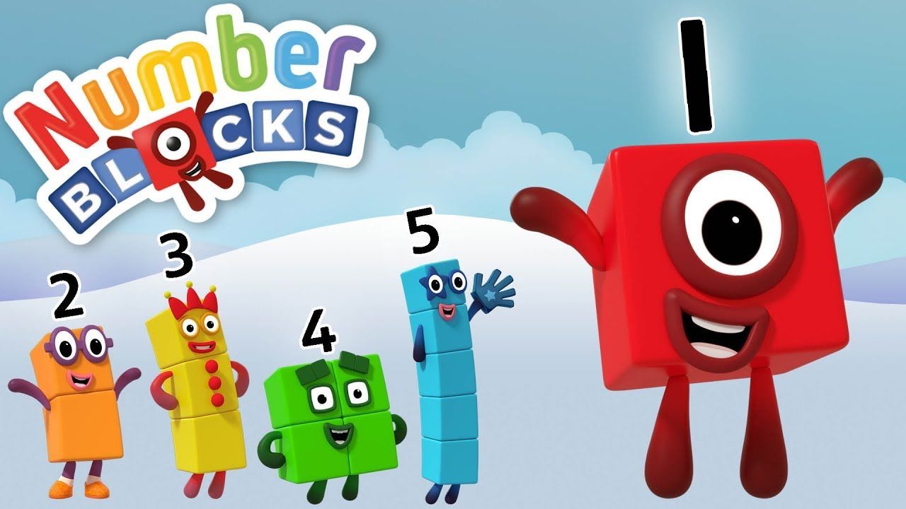 Numberblocks to Count From 1 to 5. A Star is Born. Learn to count, A star is born, Preschool fun