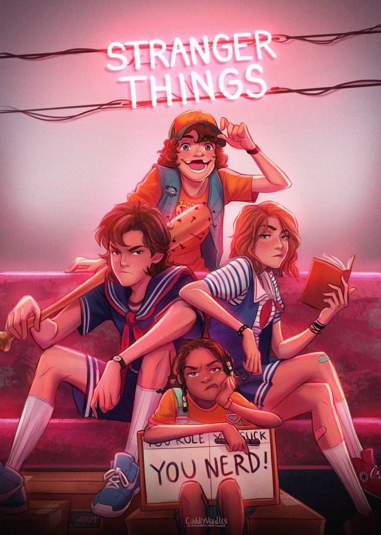 stranger things / sƃuıɥʇ ɹǝƃuɐɹʇs