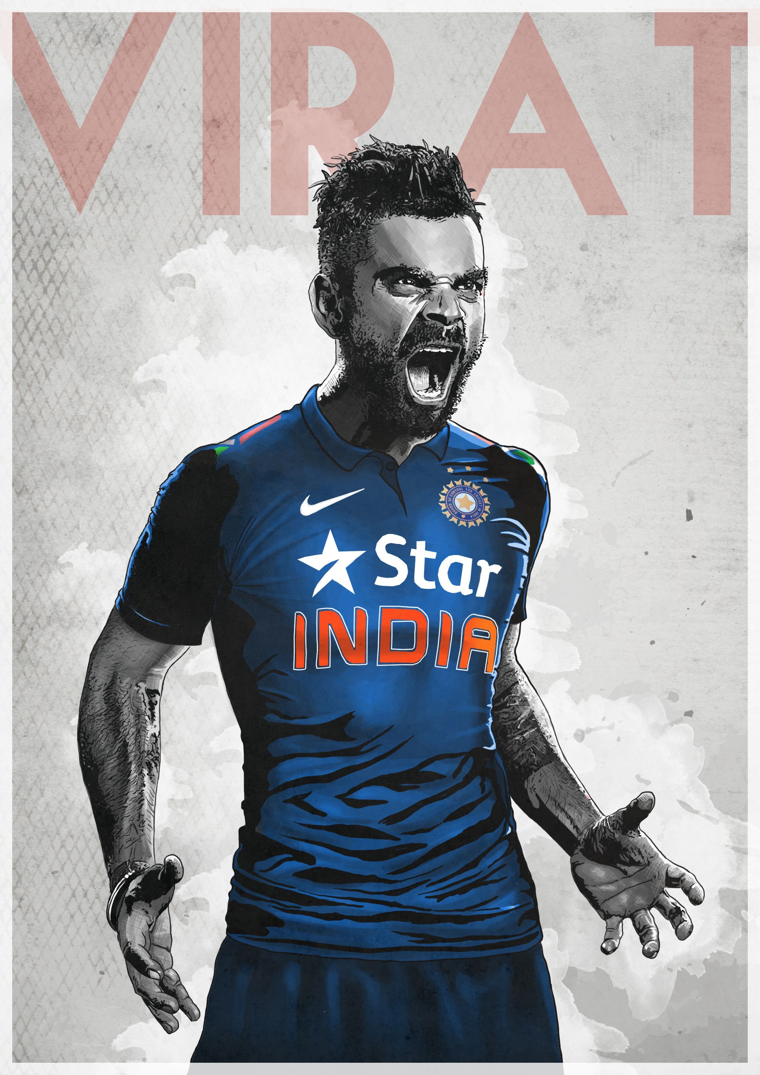 India Cricket Team Poster