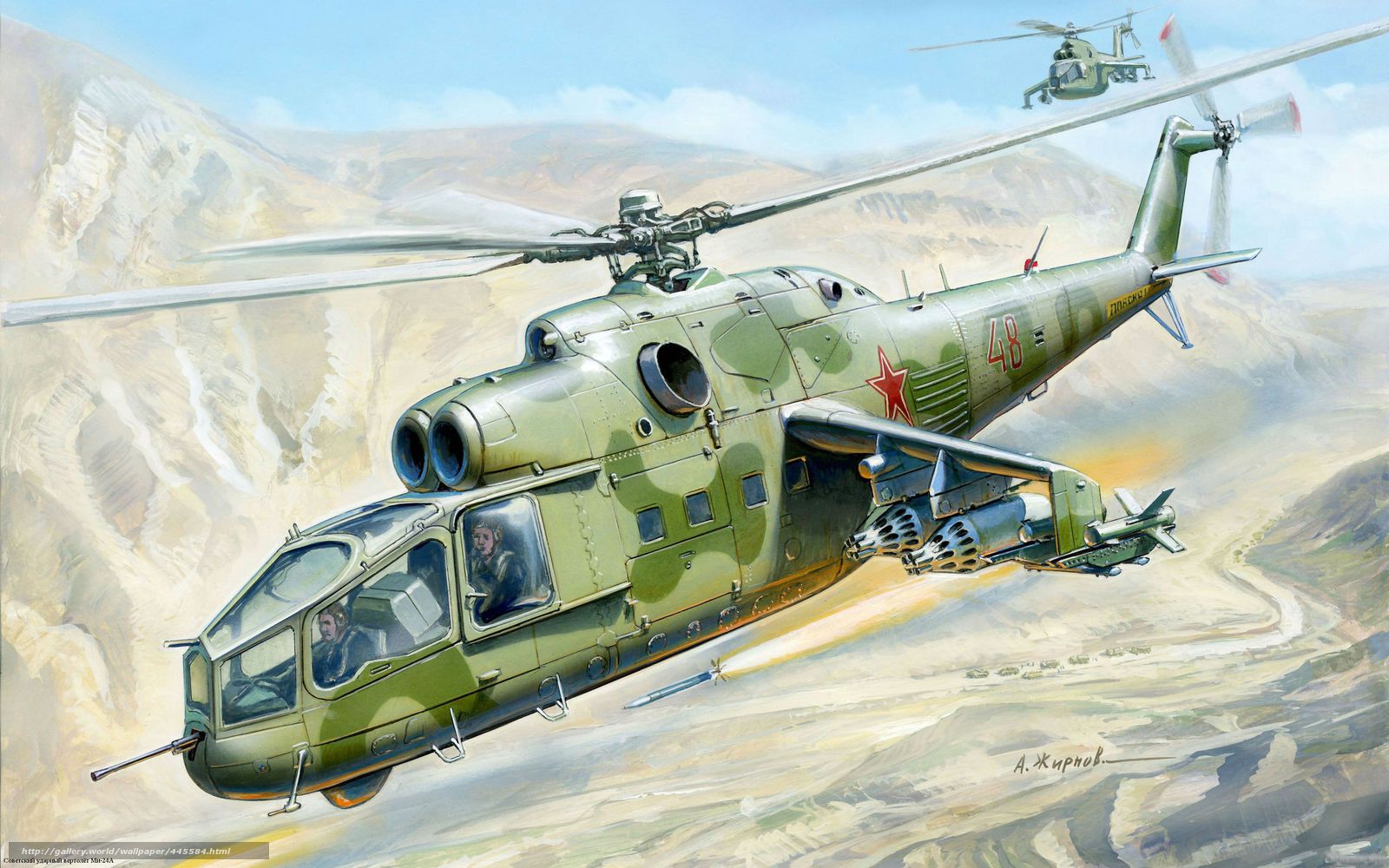 Download wallpaper Soviet, helicopter, aviation, missile free desktop wallpaper in the resolution 3840x2400