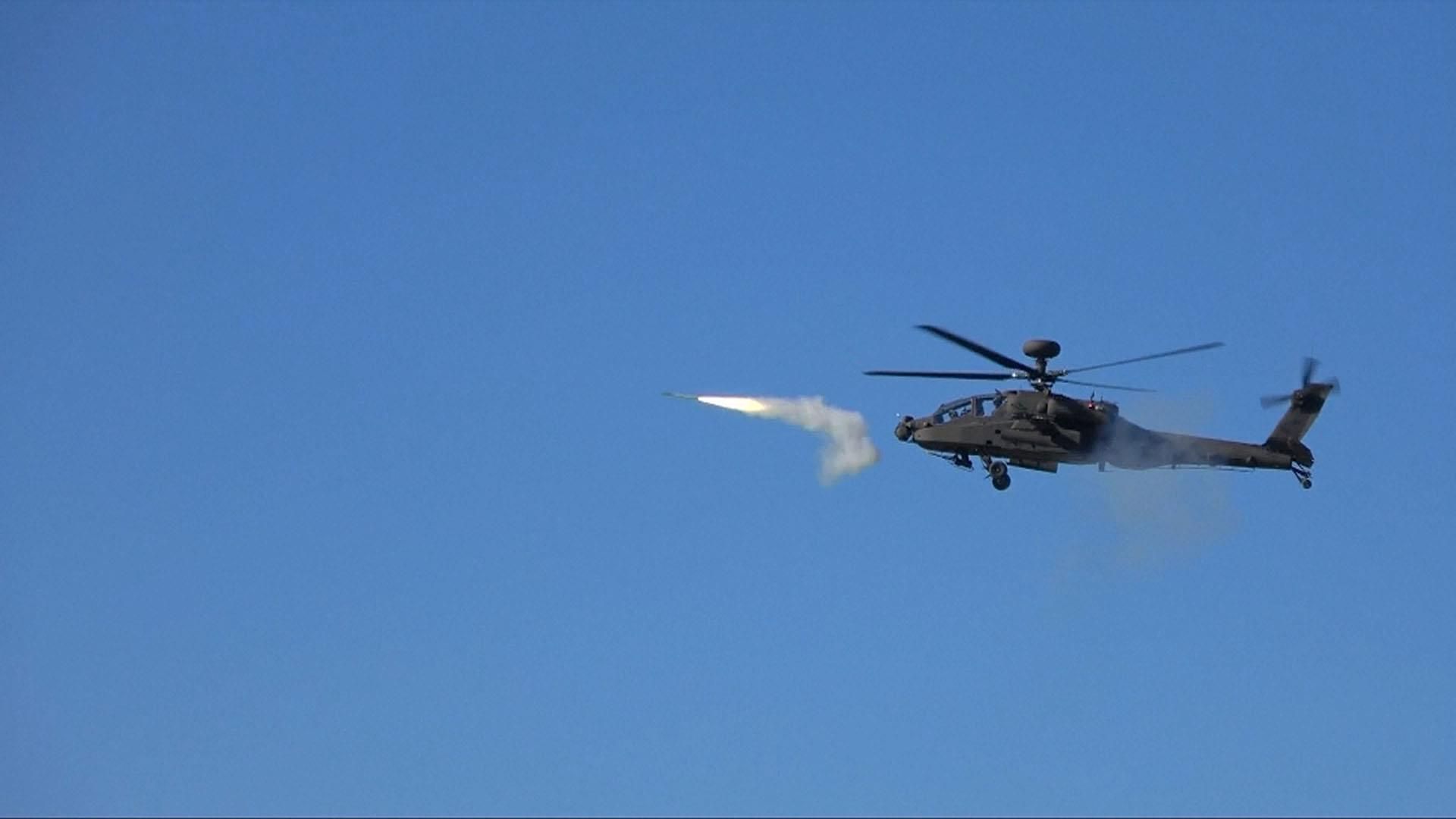 North Korea threat: South Korea Apache helicopters test Stinger missiles