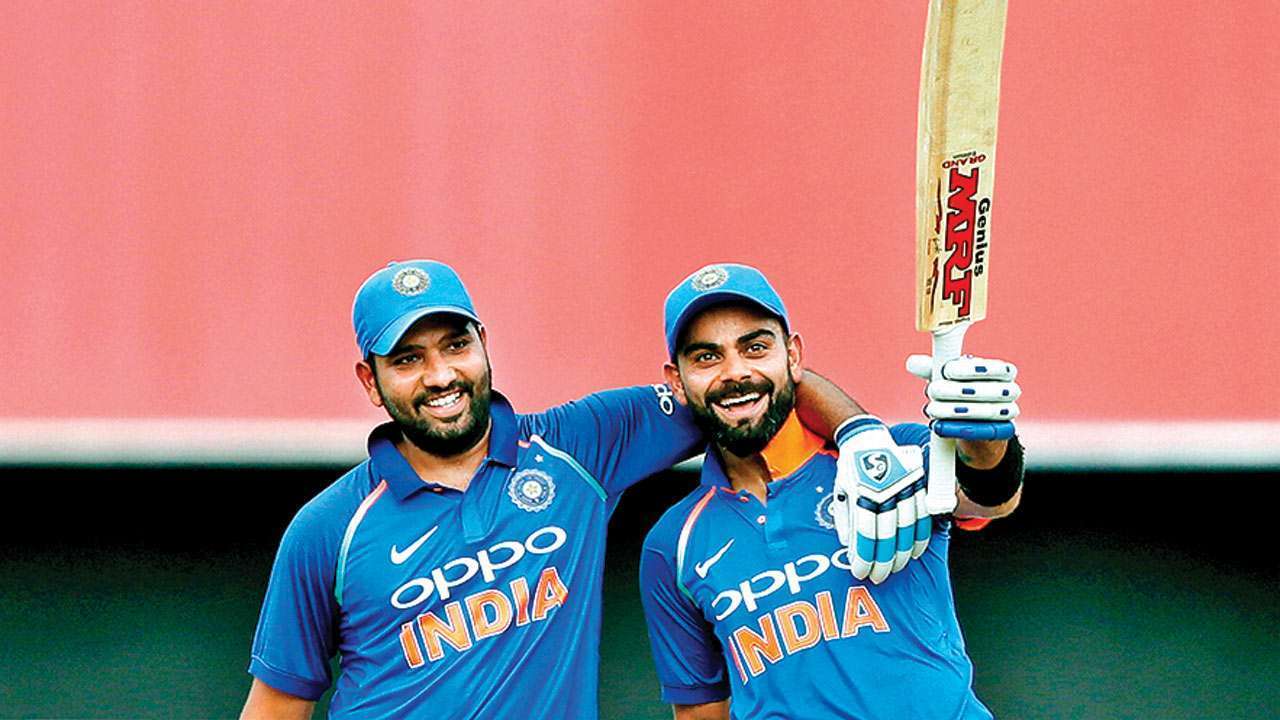 Rohit Sharma And Virat Kohli HD Wallpaper