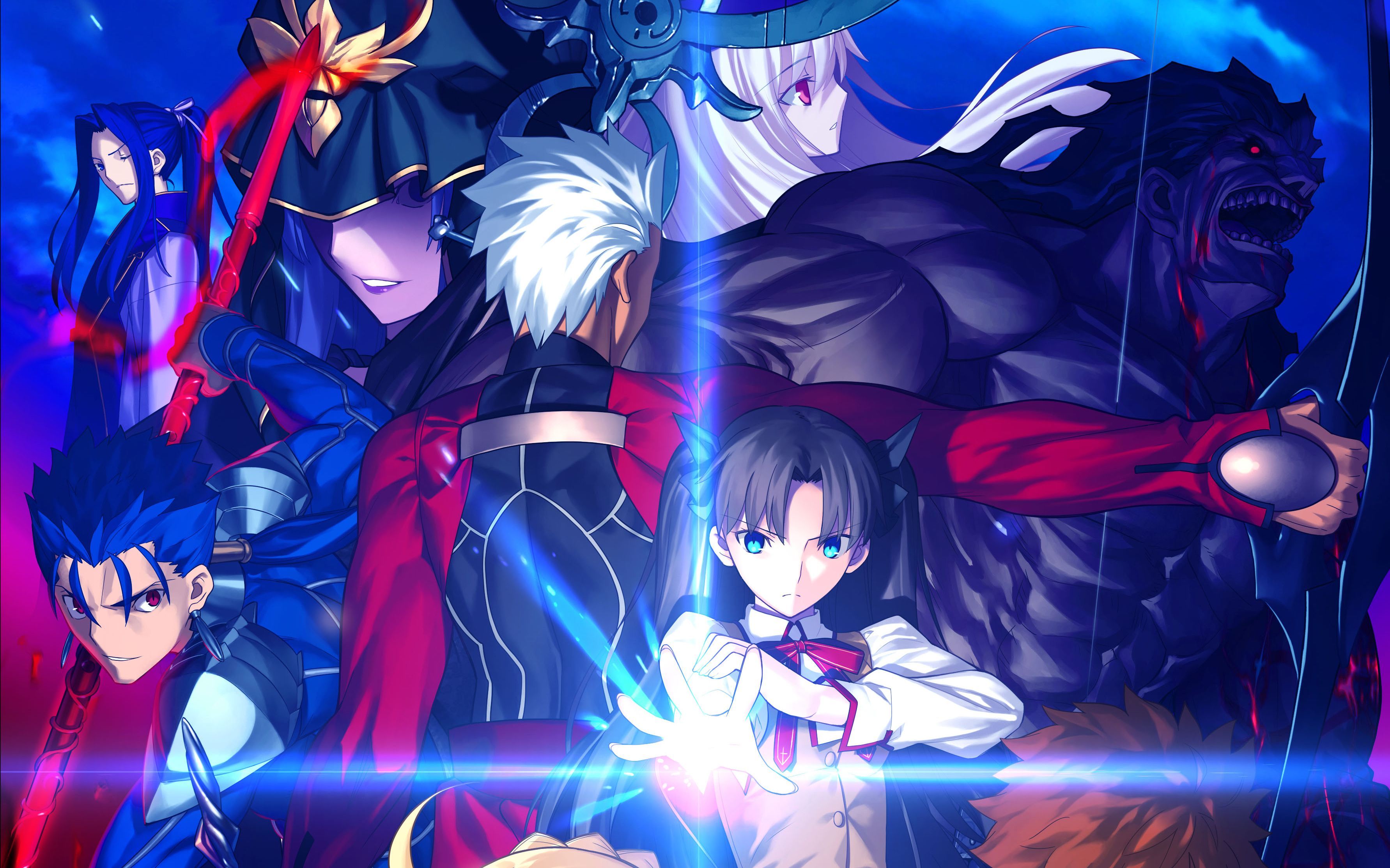 Download Fate / Stay Night Characters Wallpaper