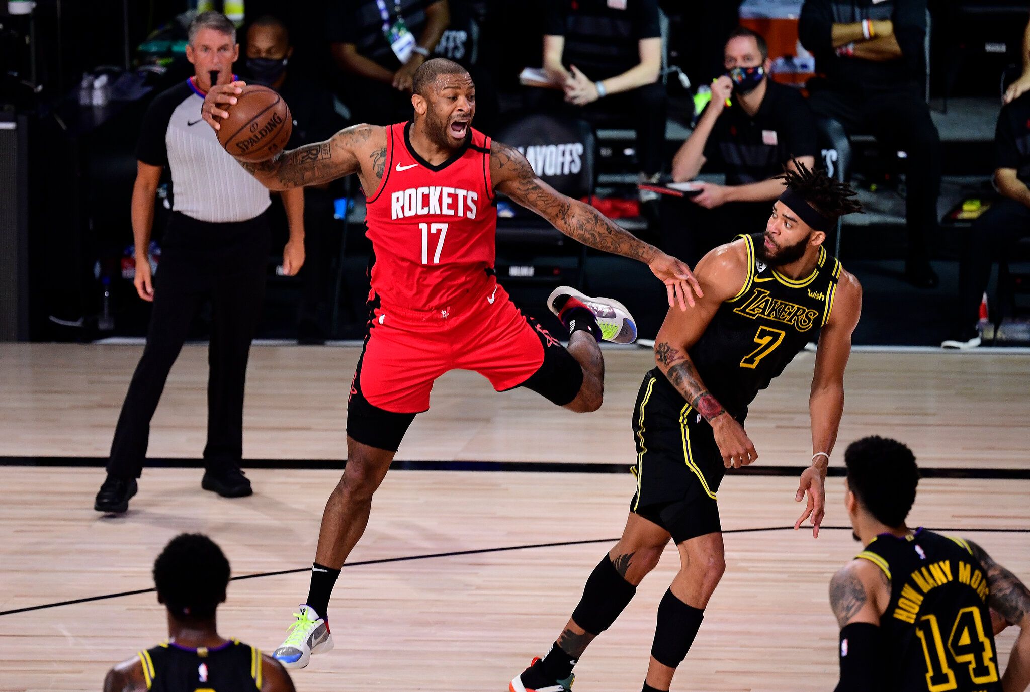 Houston Rockets' 'Microball' Puts P.J. Tucker Against Much Taller Players