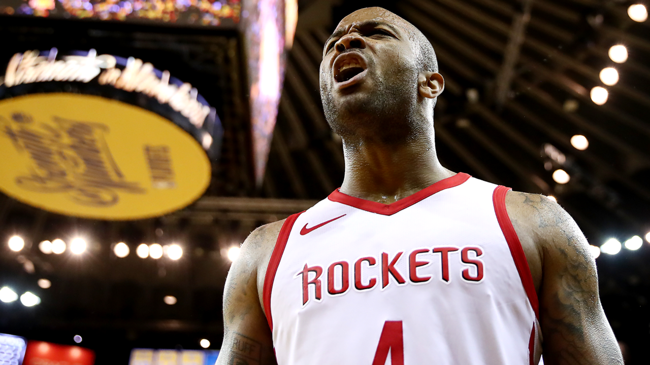 P.J. Tucker responds to viral video of him with equipment kid