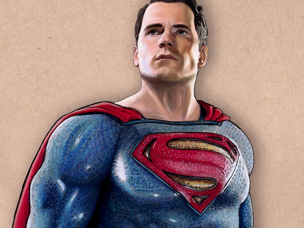 Superman Justice League Fan Art Wallpaper