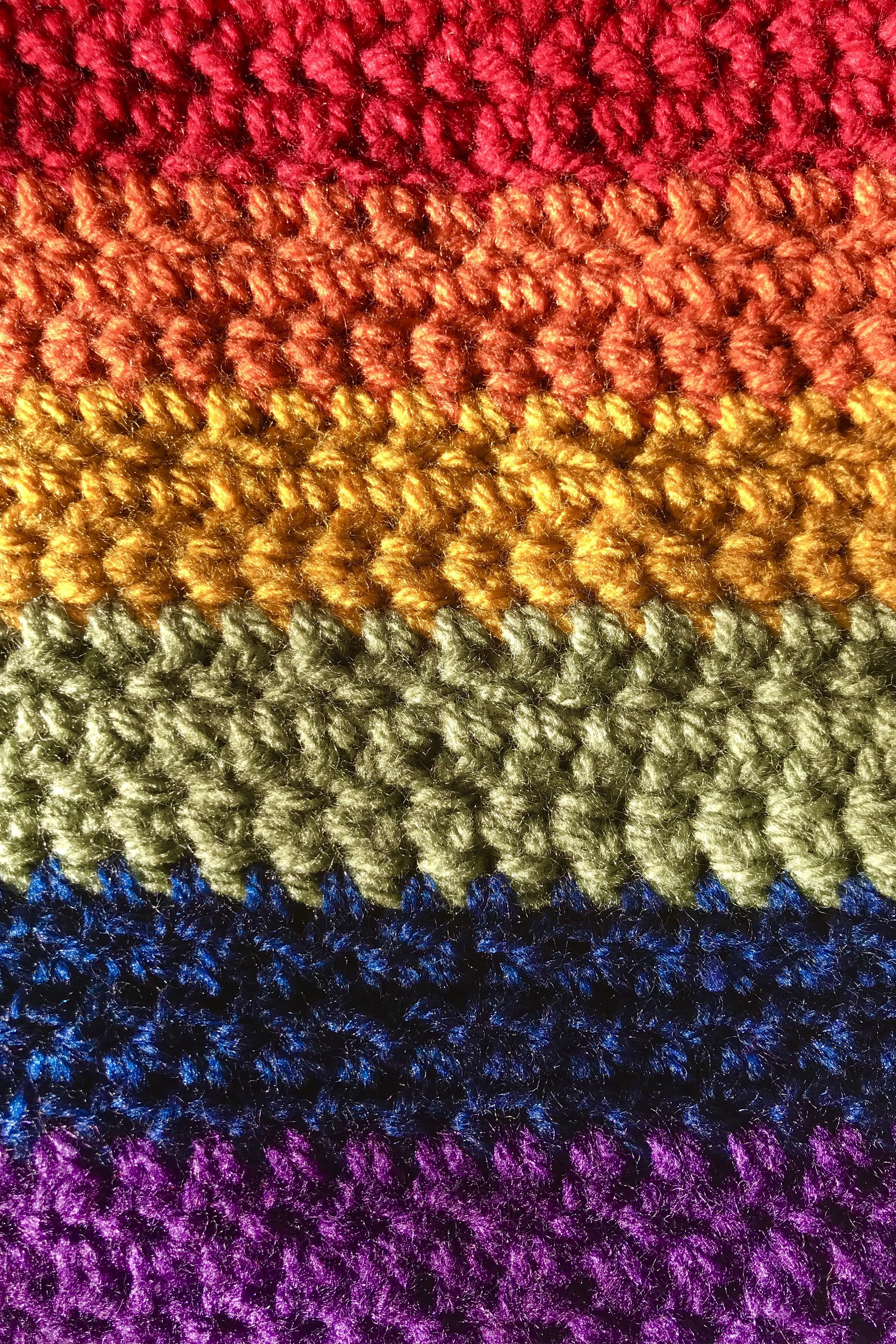 crochet rainbow winter iphone background wallpaper. Winter background iphone, iPhone background wallpaper, Crochet art
