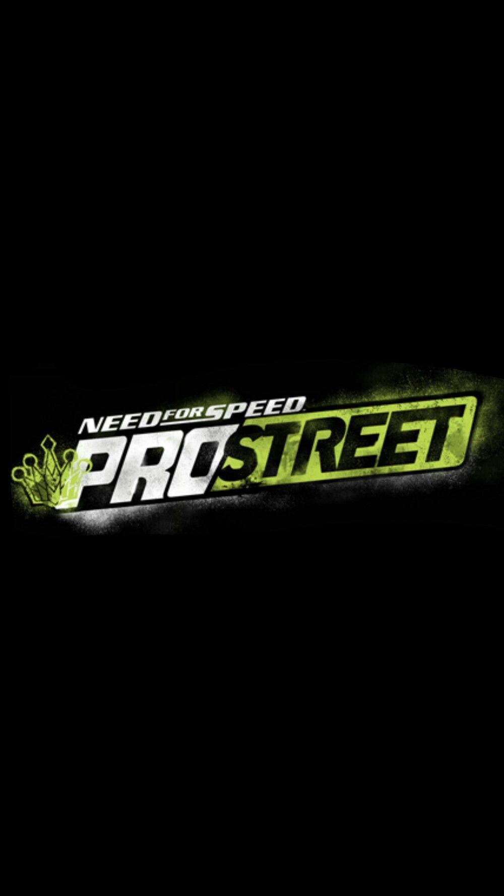 NFS Pro Street Logo Wallpaper