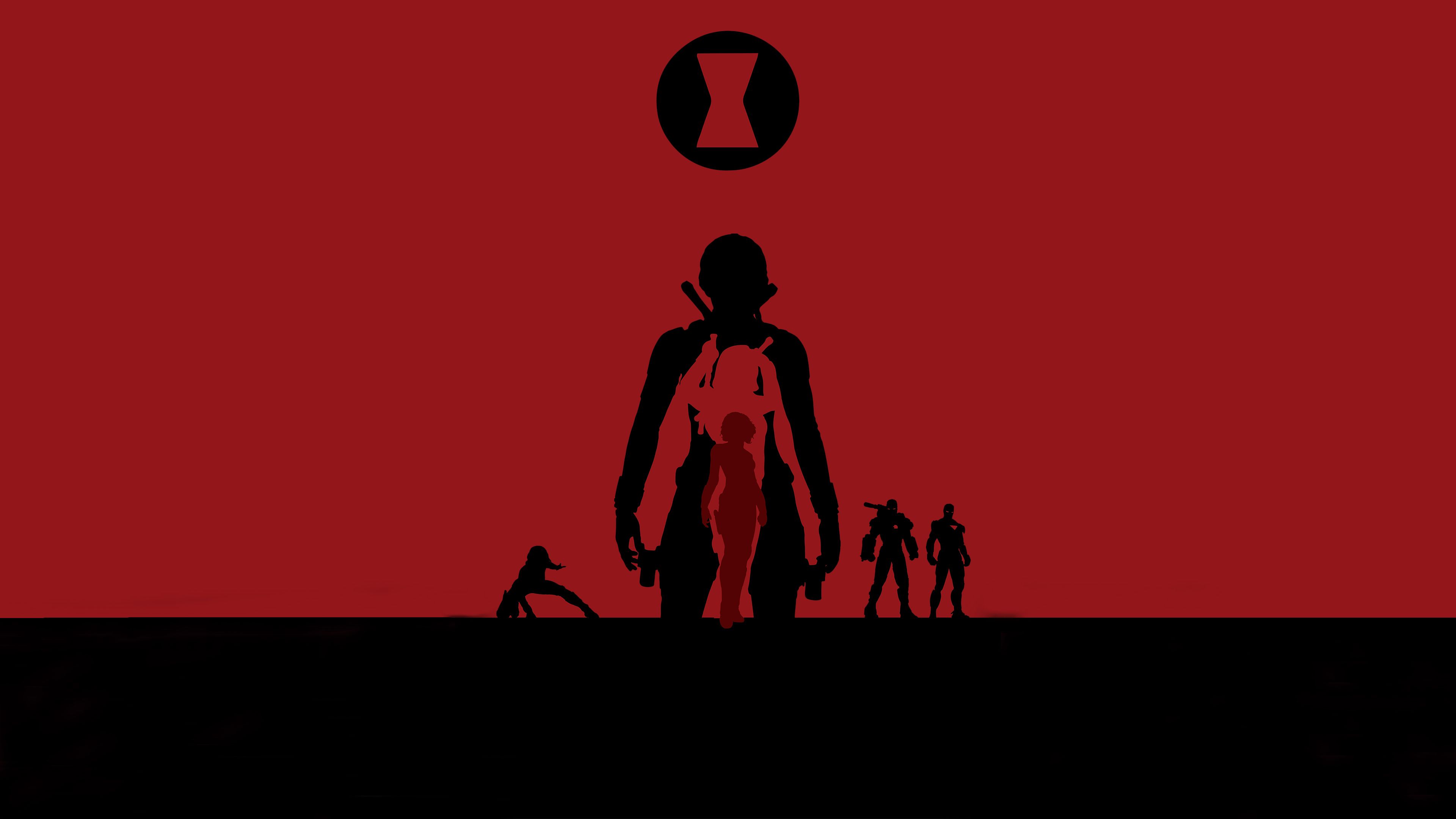 Black Widow Avengers Endgame 4k