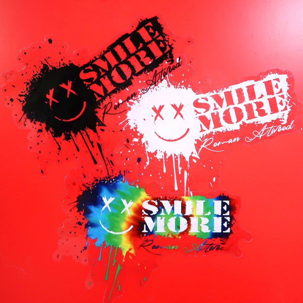 Smile More Logo Wallpaper