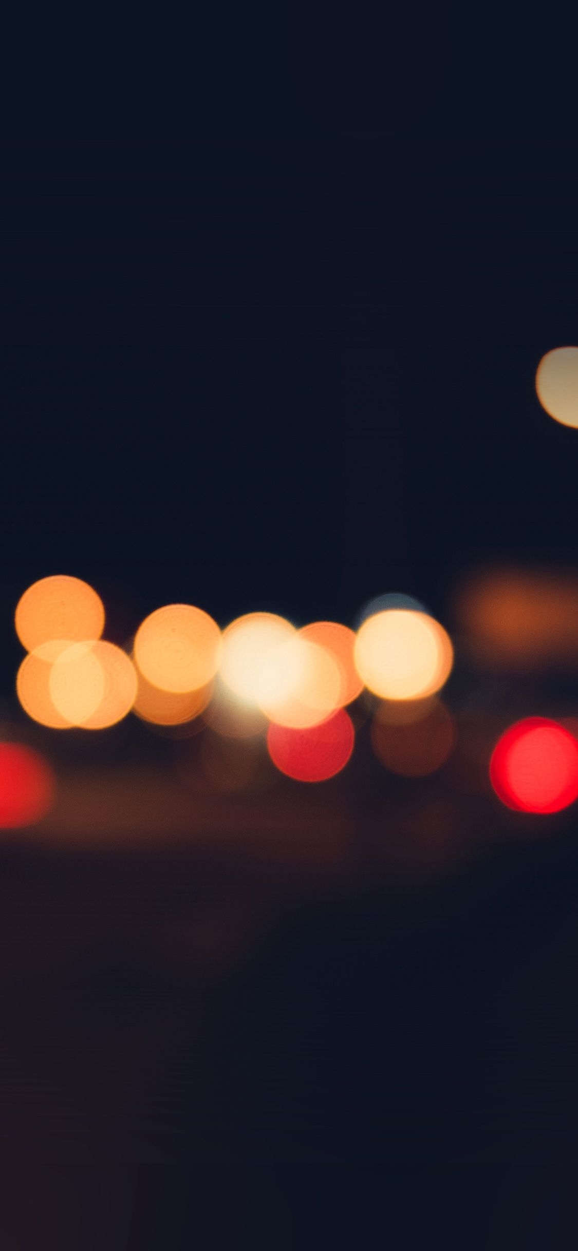 iPhone X wallpaper. bokeh dark lights night art simple