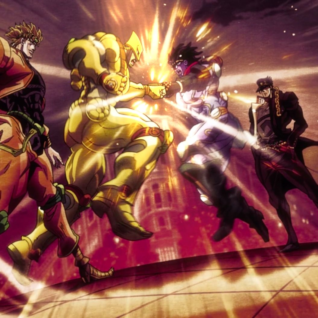 Jotaro Kujo vs Dio Wallpaper