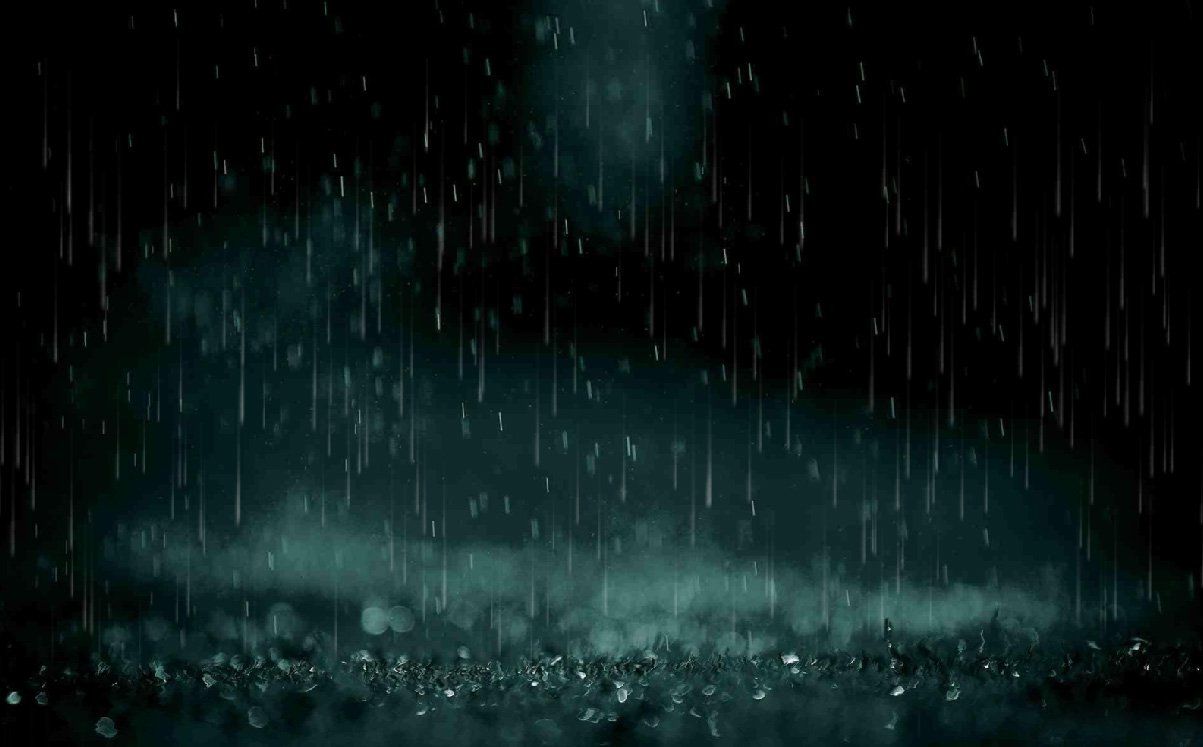 Rain Storm Desktop Wallpaper