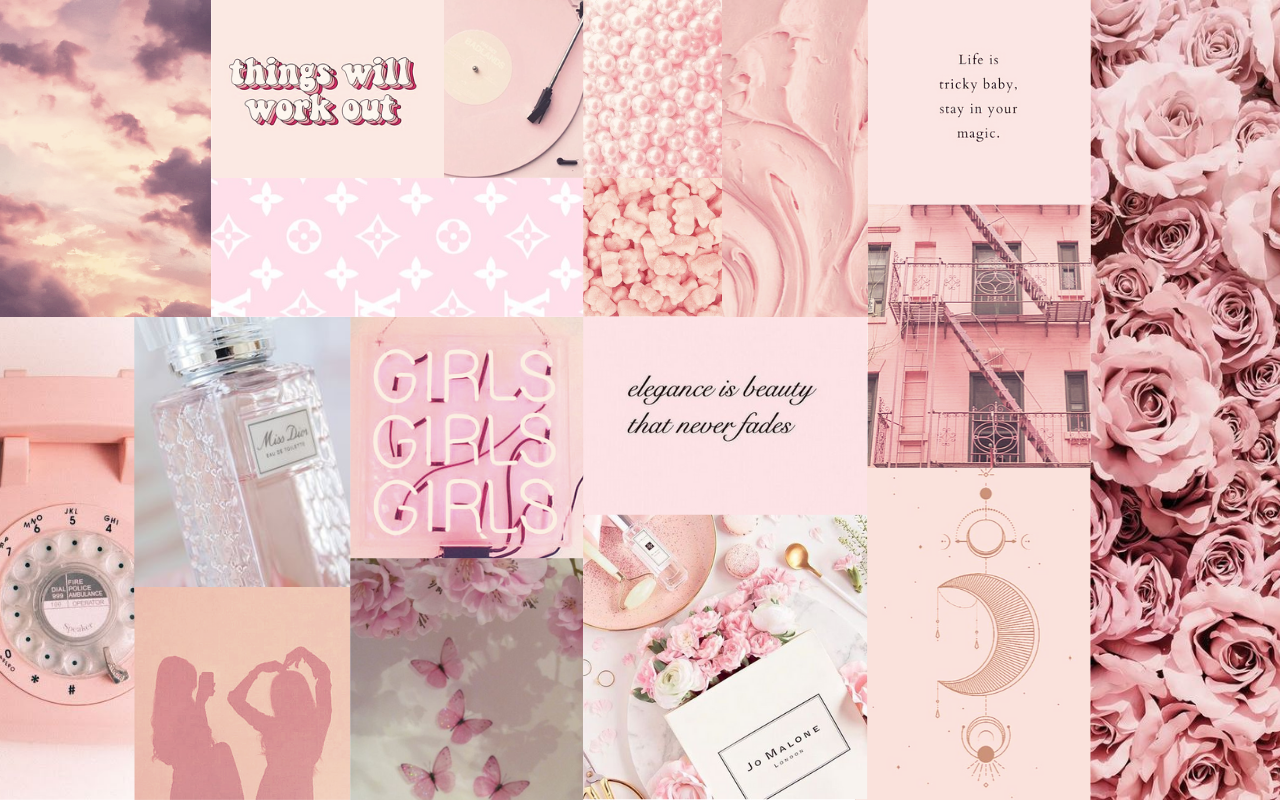 Wallpaper girly. Aesthetic desktop wallpaper, Laptop wallpaper desktop wallpaper, Wallpaper notebook