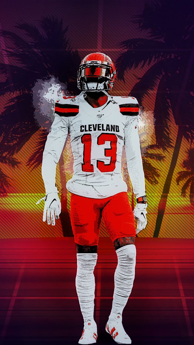 Was bored and decided to make a vaporwavy OBJ wallpaper. hope you like it! ;): Browns
