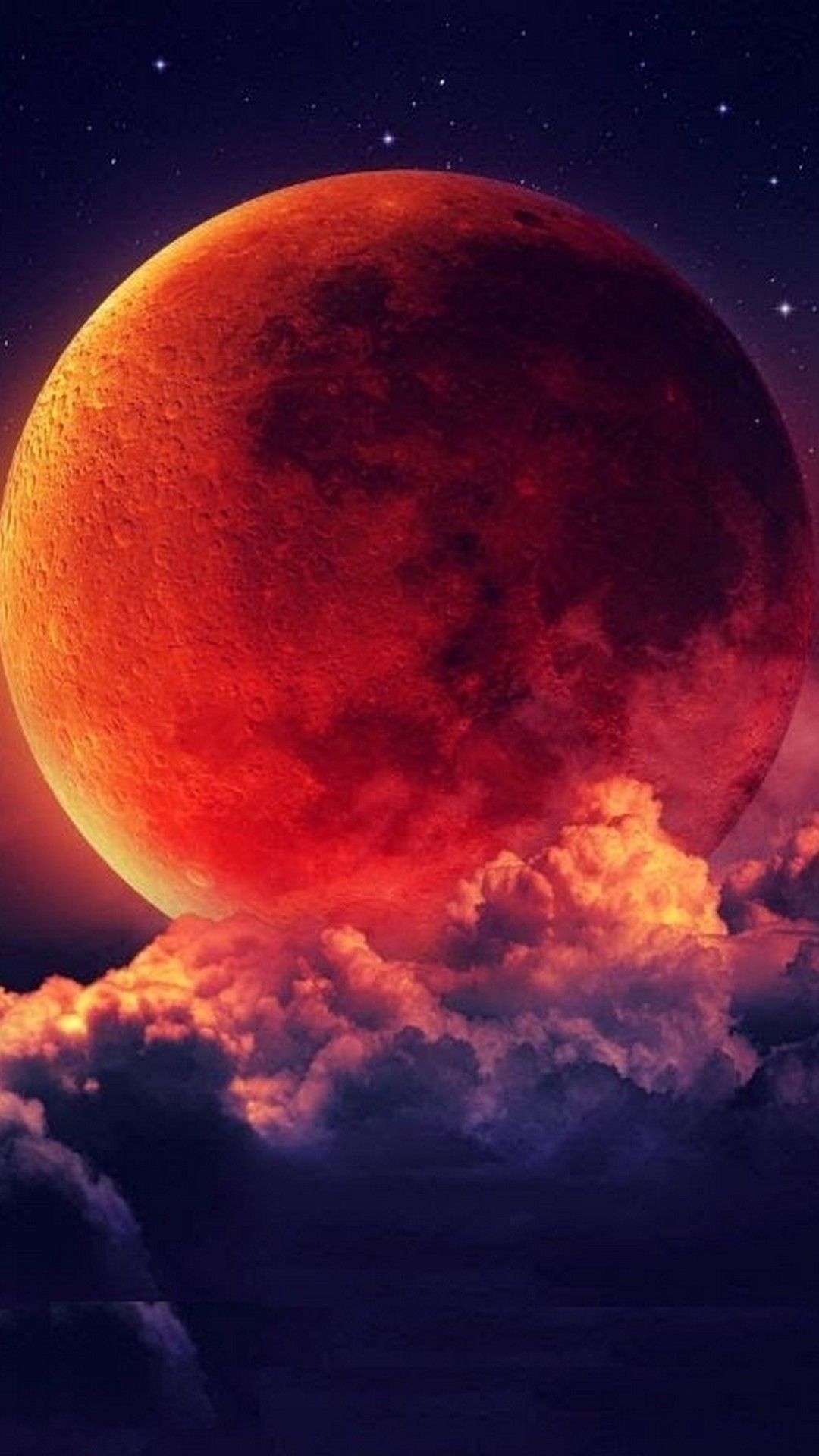 Android Wallpaper Blood Moon Android Wallpaper