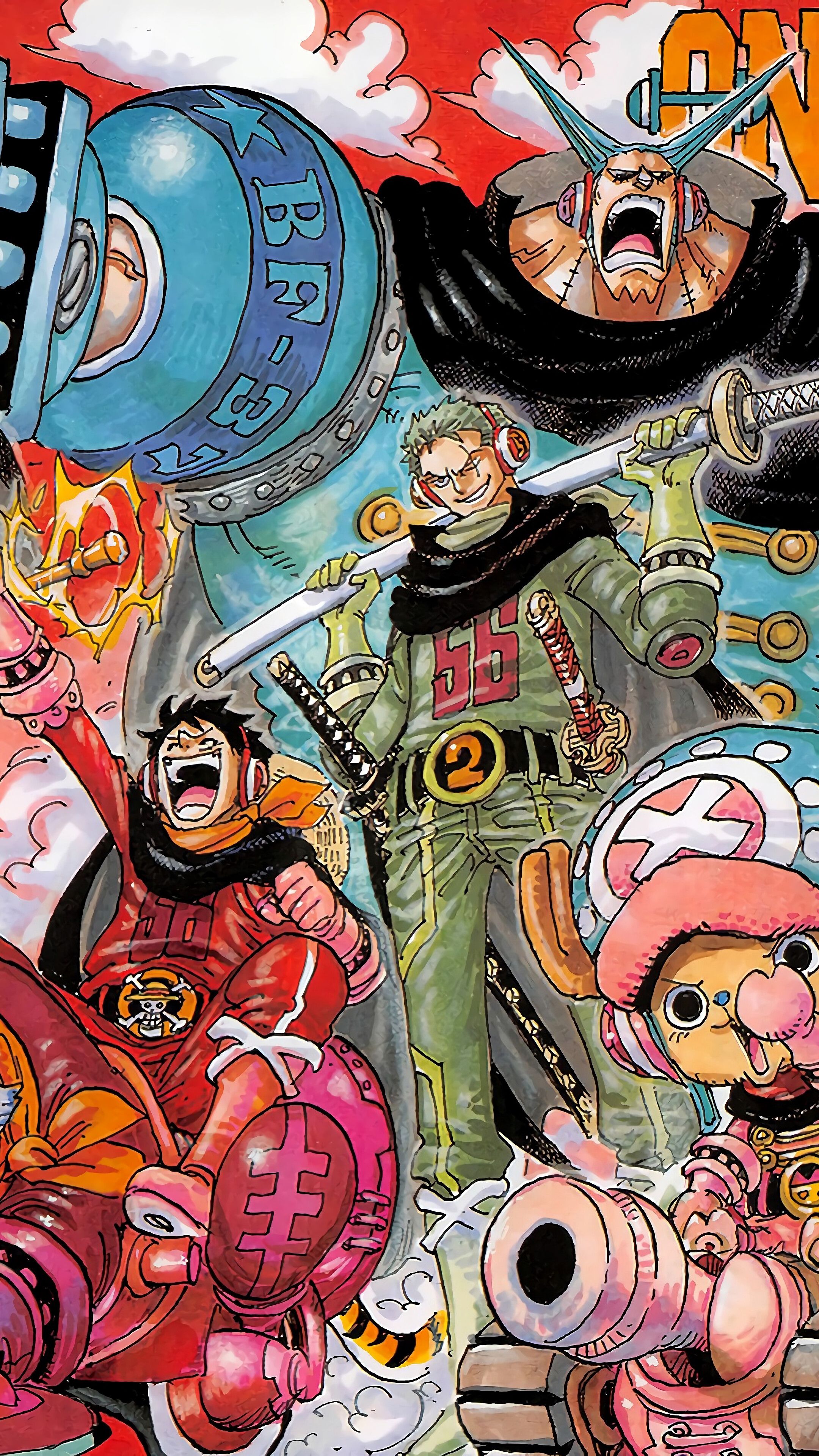 One Piece, Straw Hat Pirates, 4K phone HD Wallpaper, Image, Background, Photo and Picture. Mocah HD Wallpaper