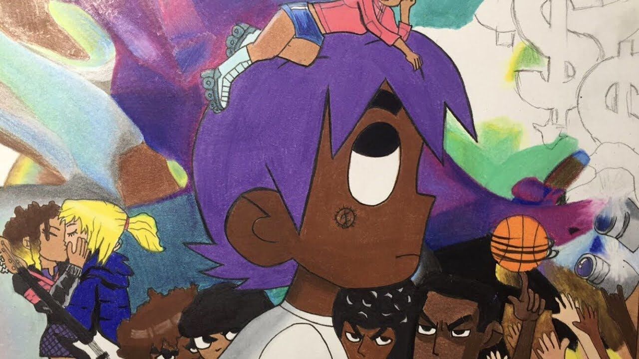 Drawing Cartoon Lil Uzi Vert HD Wallpaper