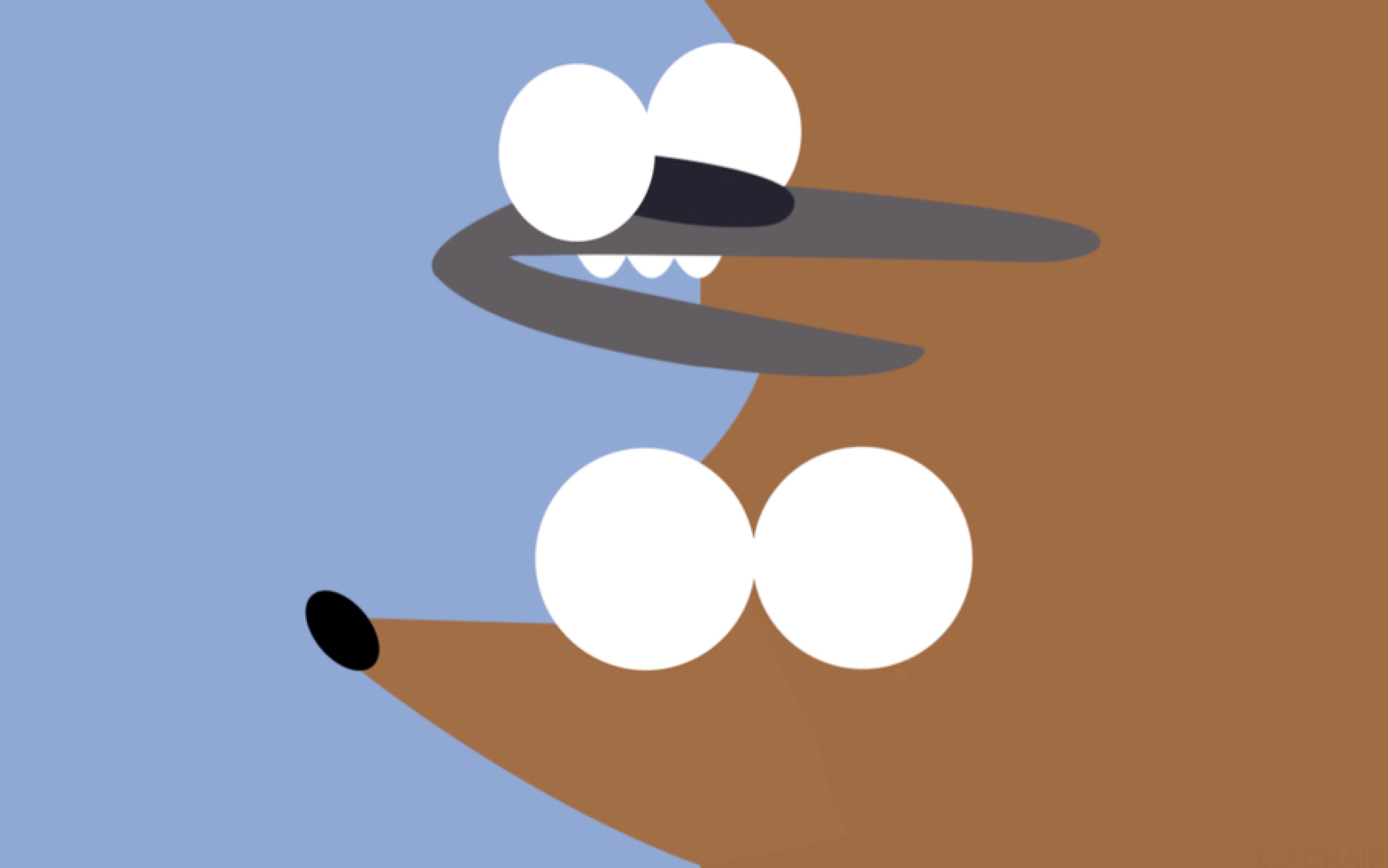 View Minimalistic Regular Show Wallpa Show Wallpaper Rigby Wallpaper & Background Download