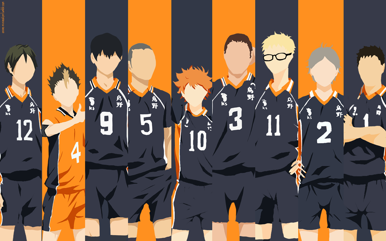 Haikyuu Minimalistic Wallpapers - Wallpaper Cave