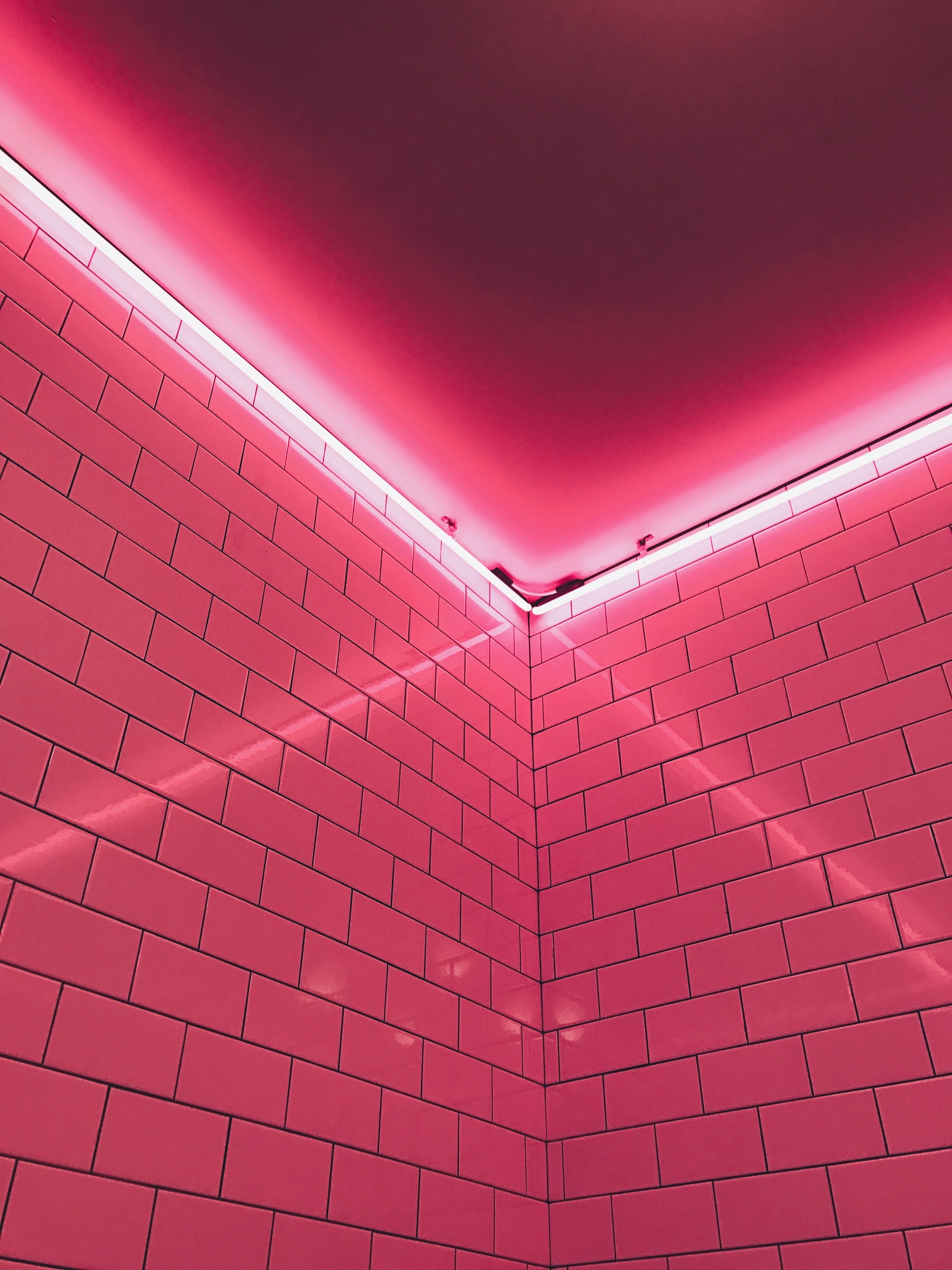 Light Fixture Pink Wallpaper iphone