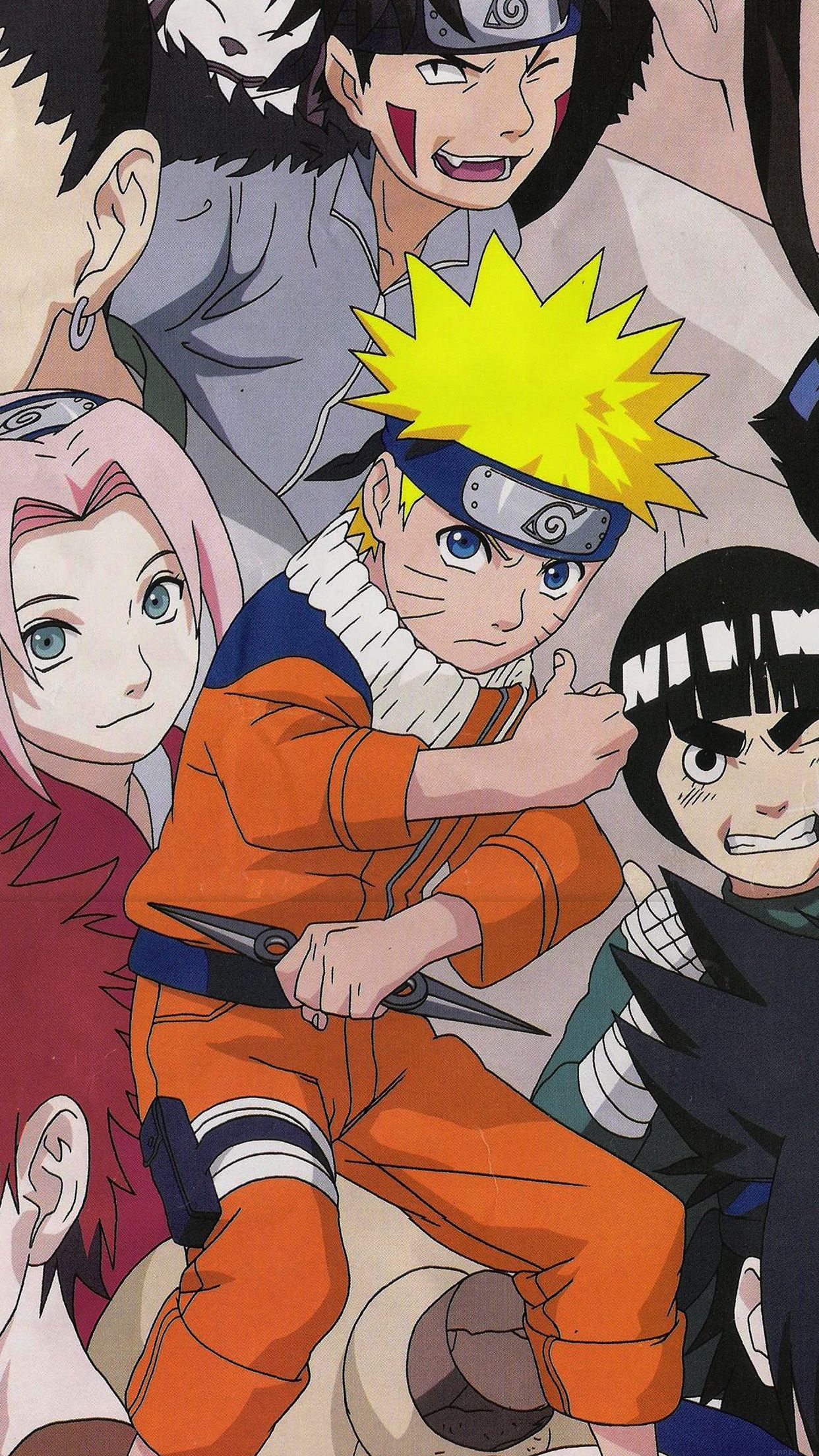Naruto And Friends Art Game Illust Android wallpaper HD wallpaper