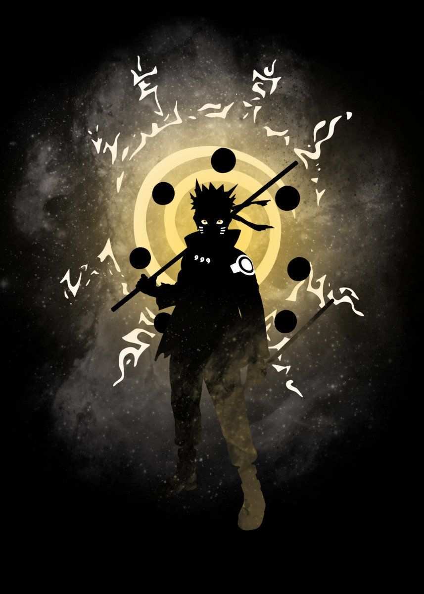 Sage' Poster Print by Sooru. Displate. Naruto uzumaki art, Cool anime wallpaper, Wallpaper naruto shippuden