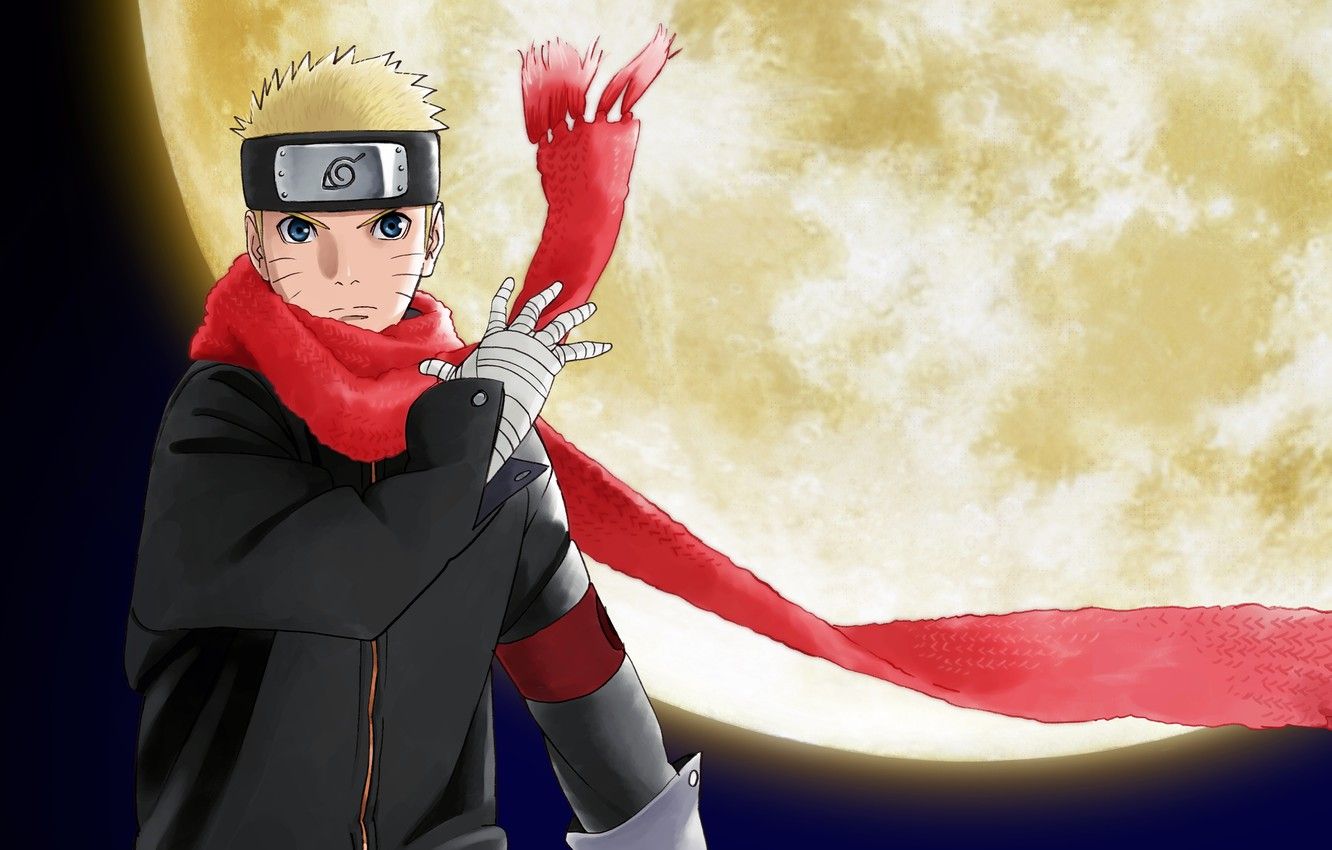 Naruto Red Moon Wallpaper