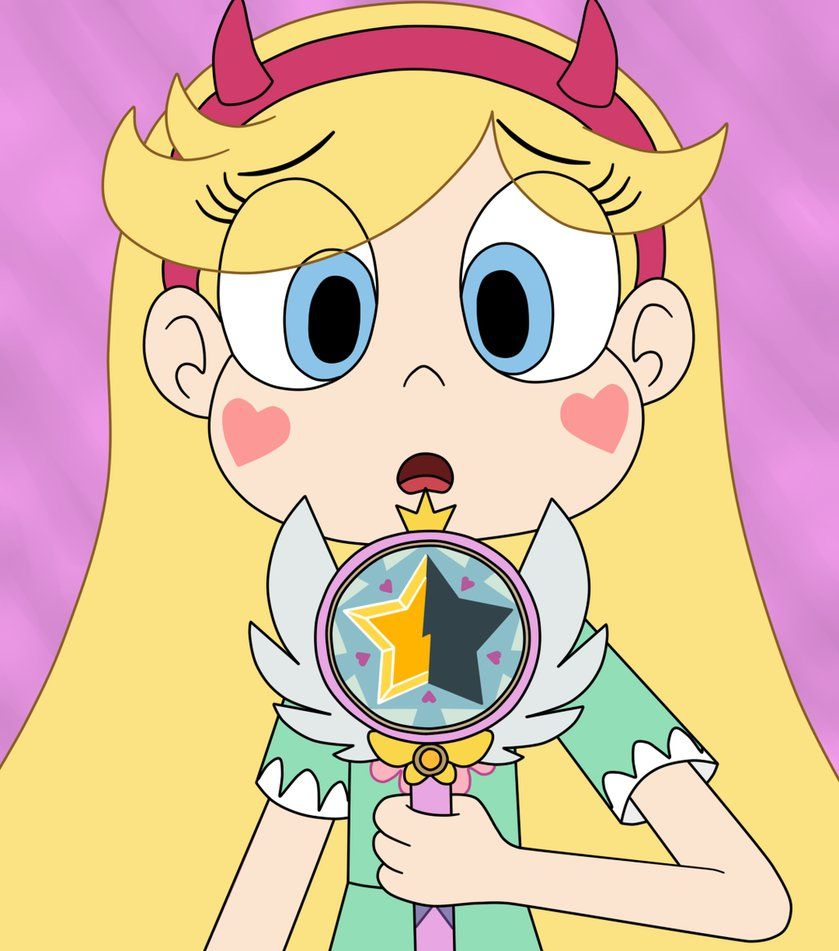 Star Butterfly has got a new wand. Star butterfly, Star vs the forces of evil, Happy cartoon