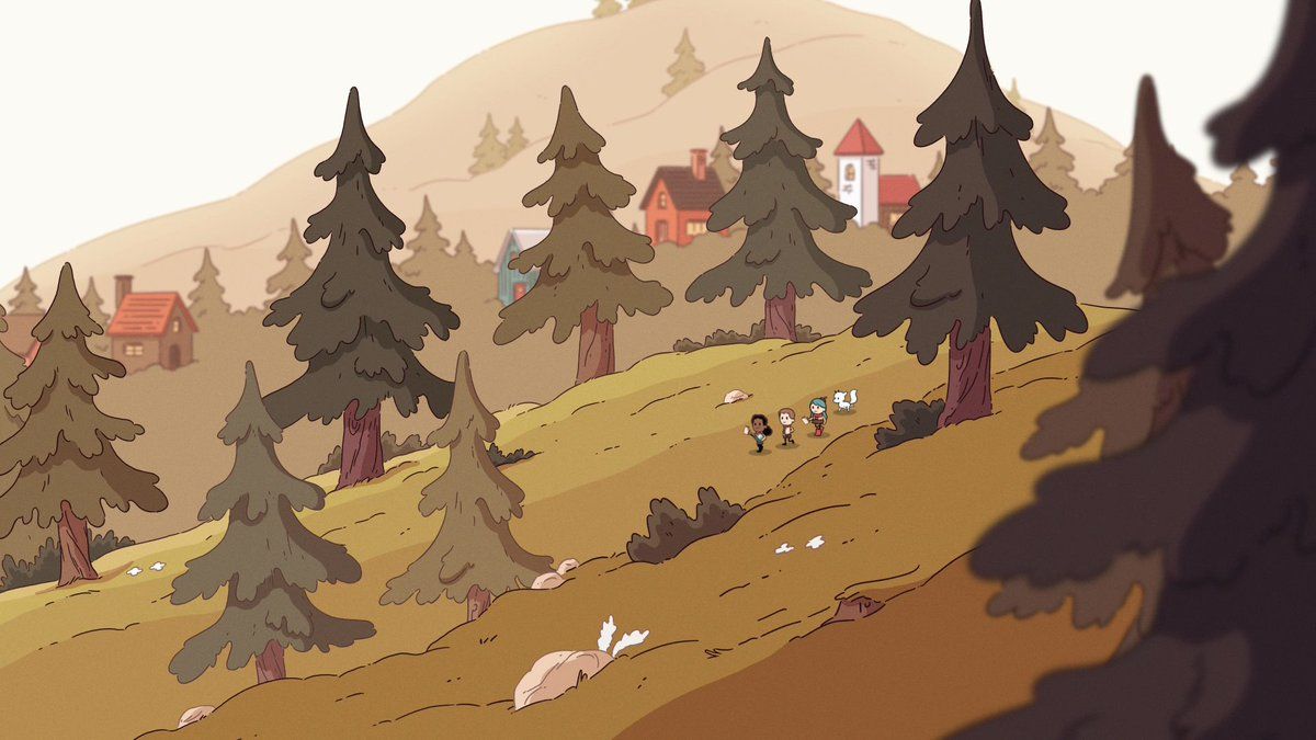 Hilda a new background? Download episodic stills from our Facebook page: And look out for even more in the future! #HildaTheSeries