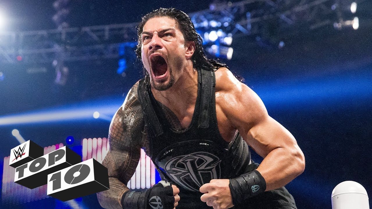 Roman Reigns' powerful displays of strength: WWE, May 2019