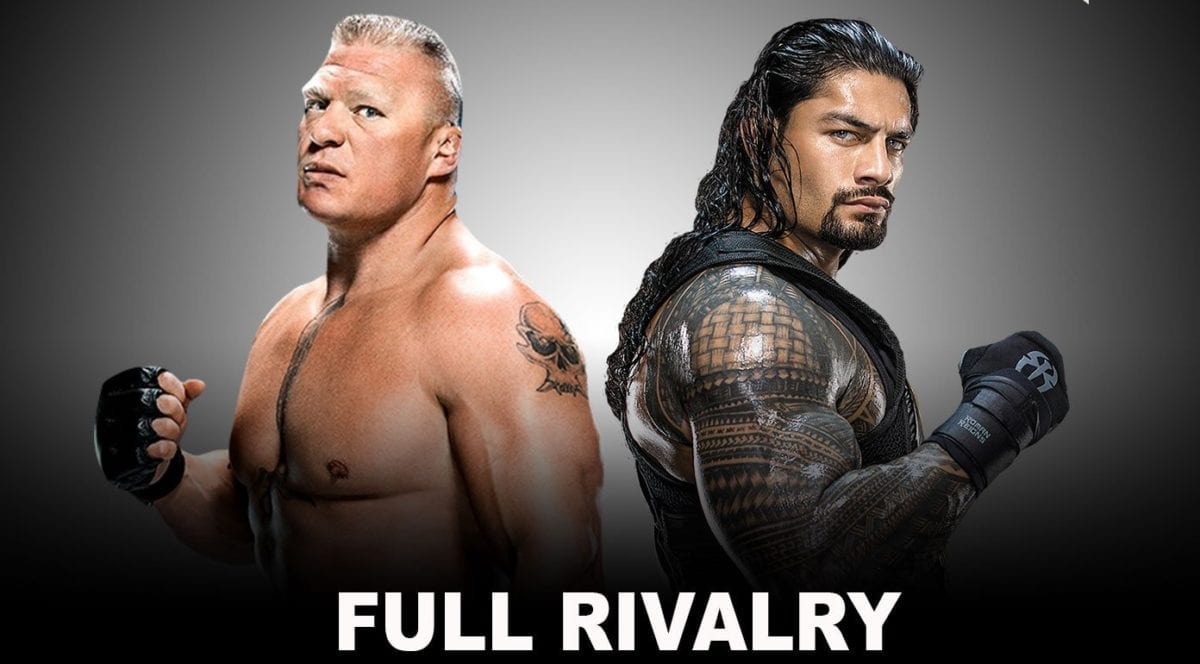 Roman Reigns VS Brock Lesnar Rivalry in WWE