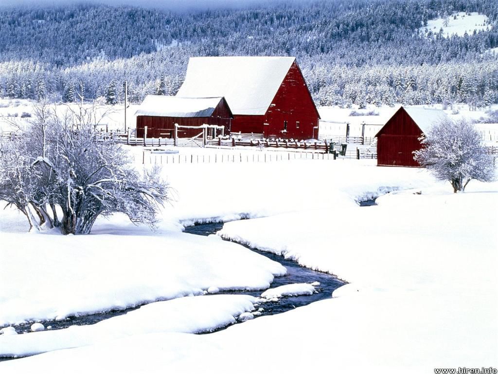 Winter Creek, Idaho. Old barns, Barn picture, Country barns