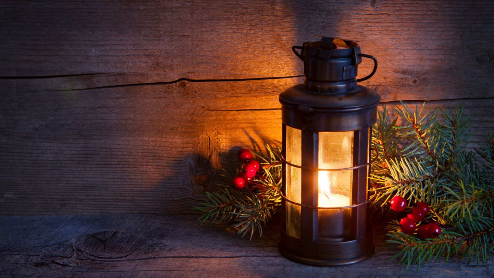 Winter Lights Wallpaper