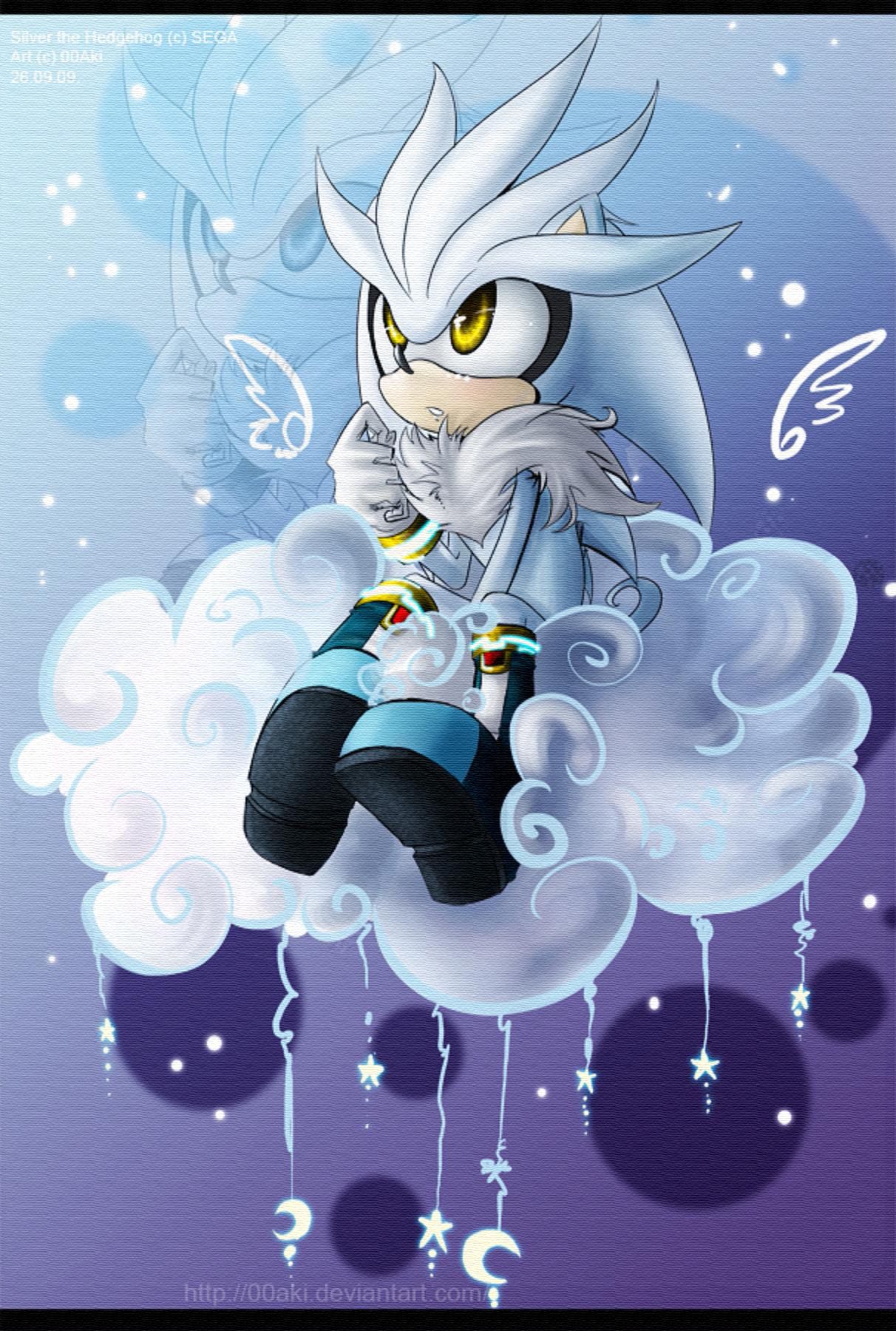 Silver the Hedgehog, Mobile Wallpaper Anime Image Board