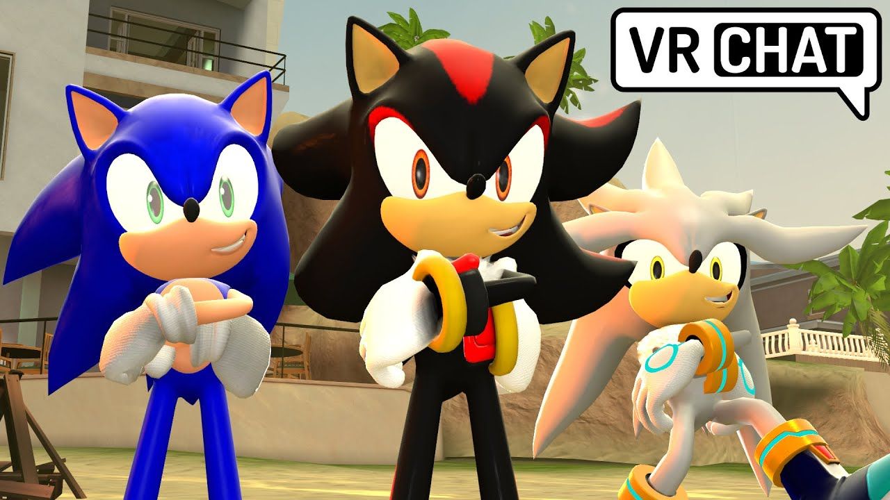 Shadow Meets Darkspine Sonic! (VR Chat) 