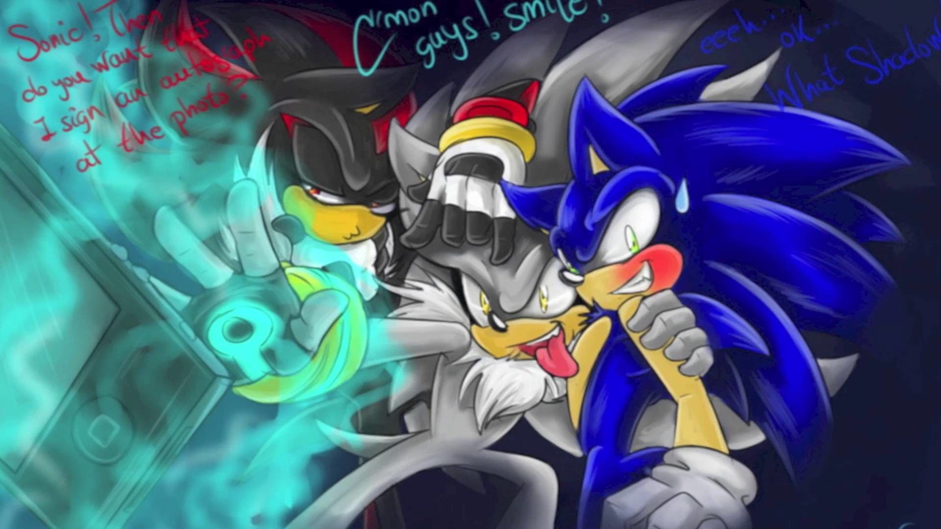 Sonic Shadow And Silver Wallpaper