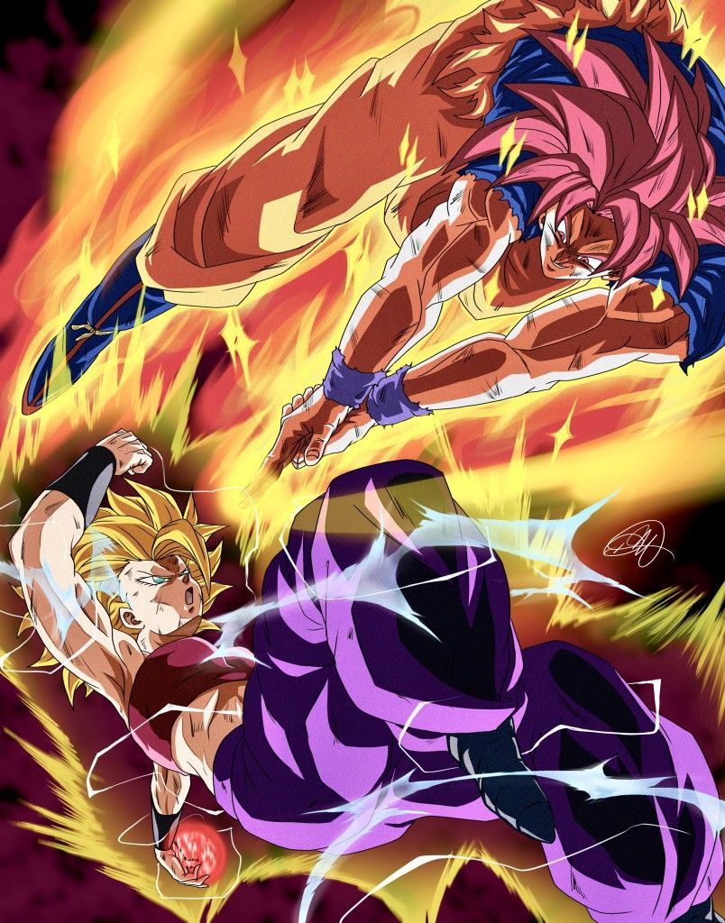 Caulifla vs Goku Super Saiyan god. Dragon ball artwork, Dragon ball art, Dragon ball wallpaper