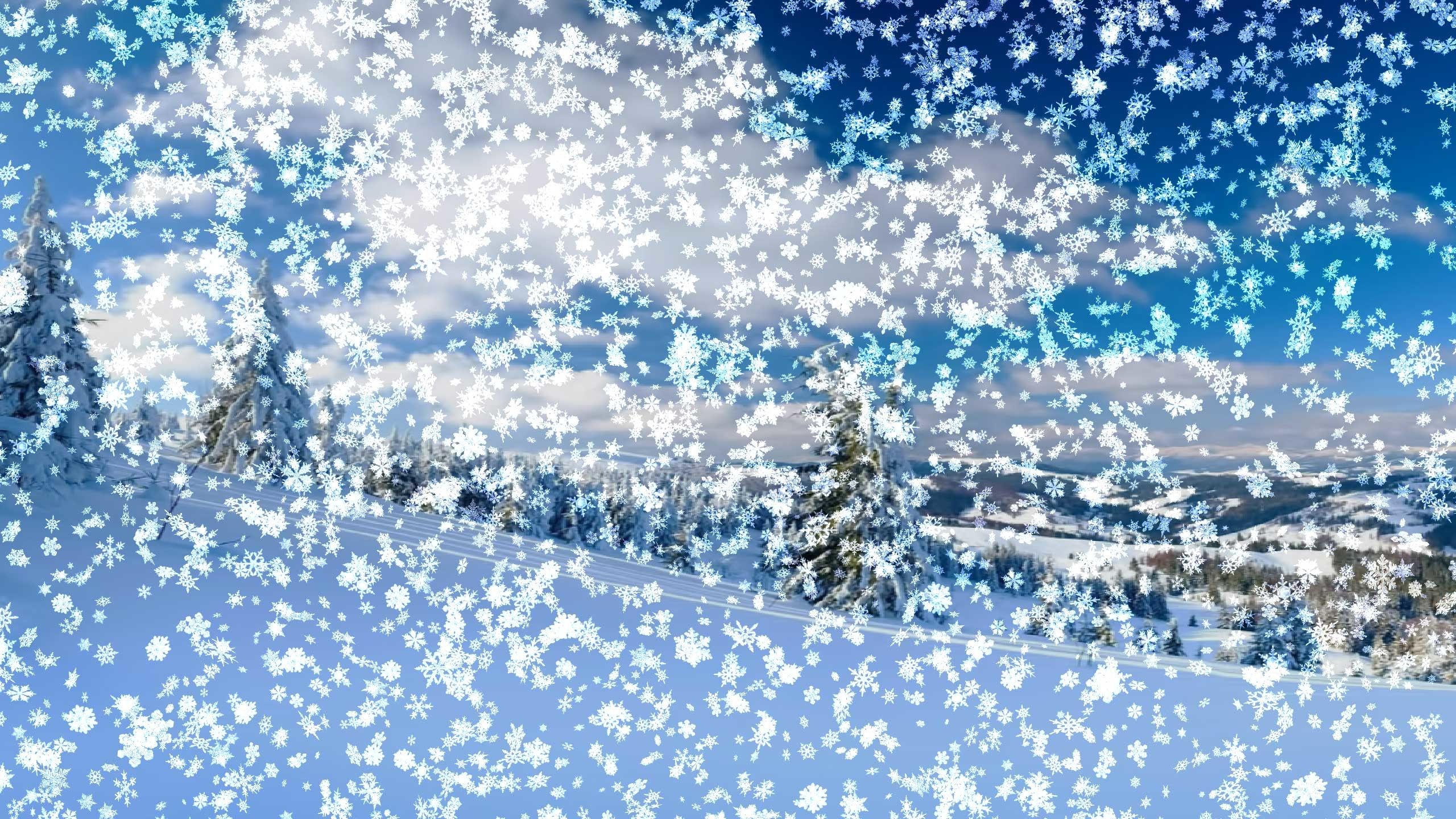 Snow Falling Christmas Wallpaper Moving
