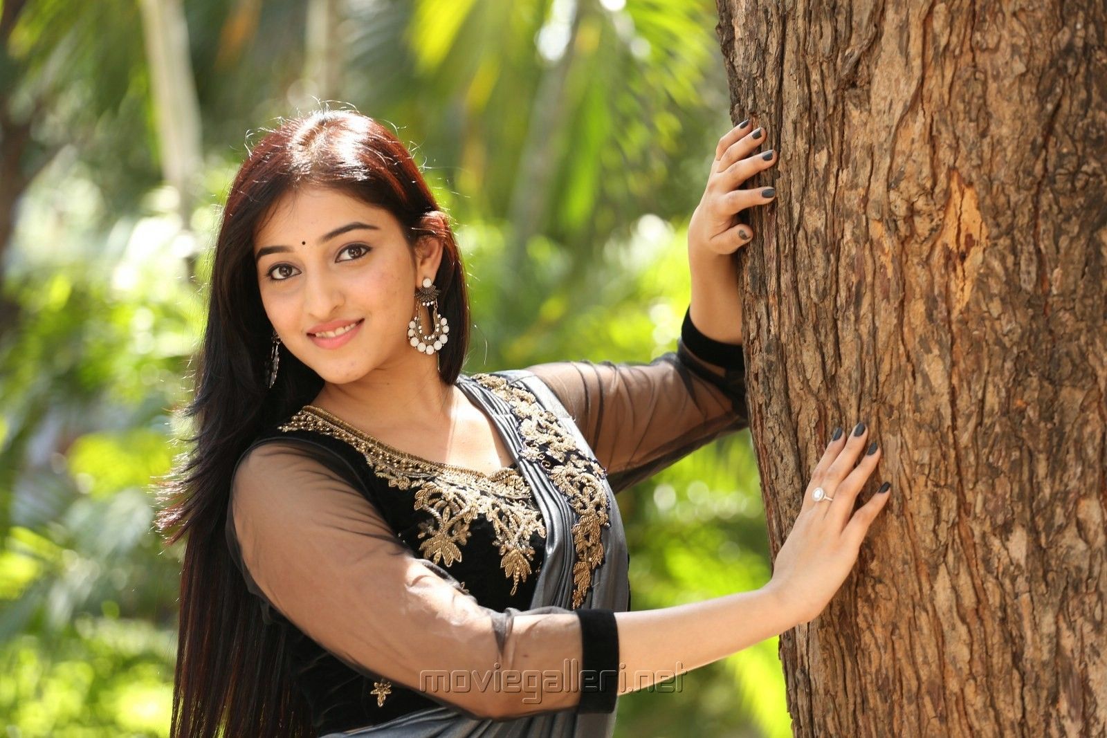 Actress Mouryani HD Image LAW Movie Launch. New Movie Posters