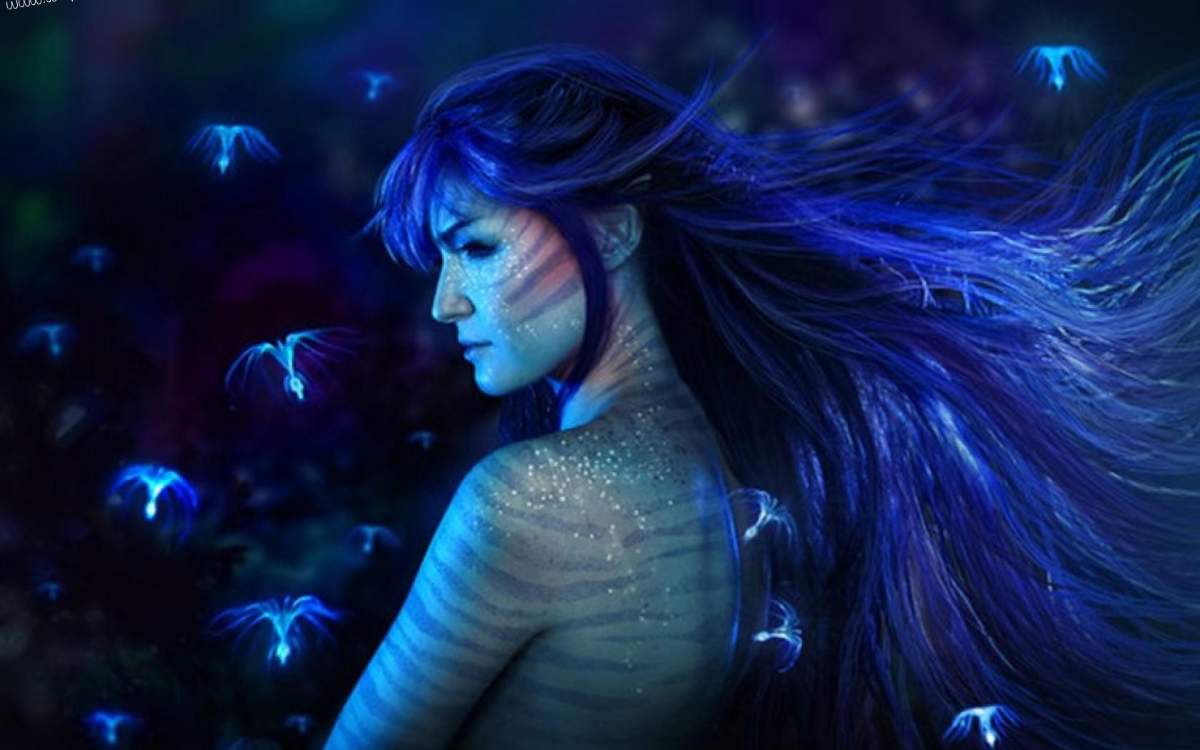 Download Bioluminescence HD nature wallpaper for your mobile cell phone