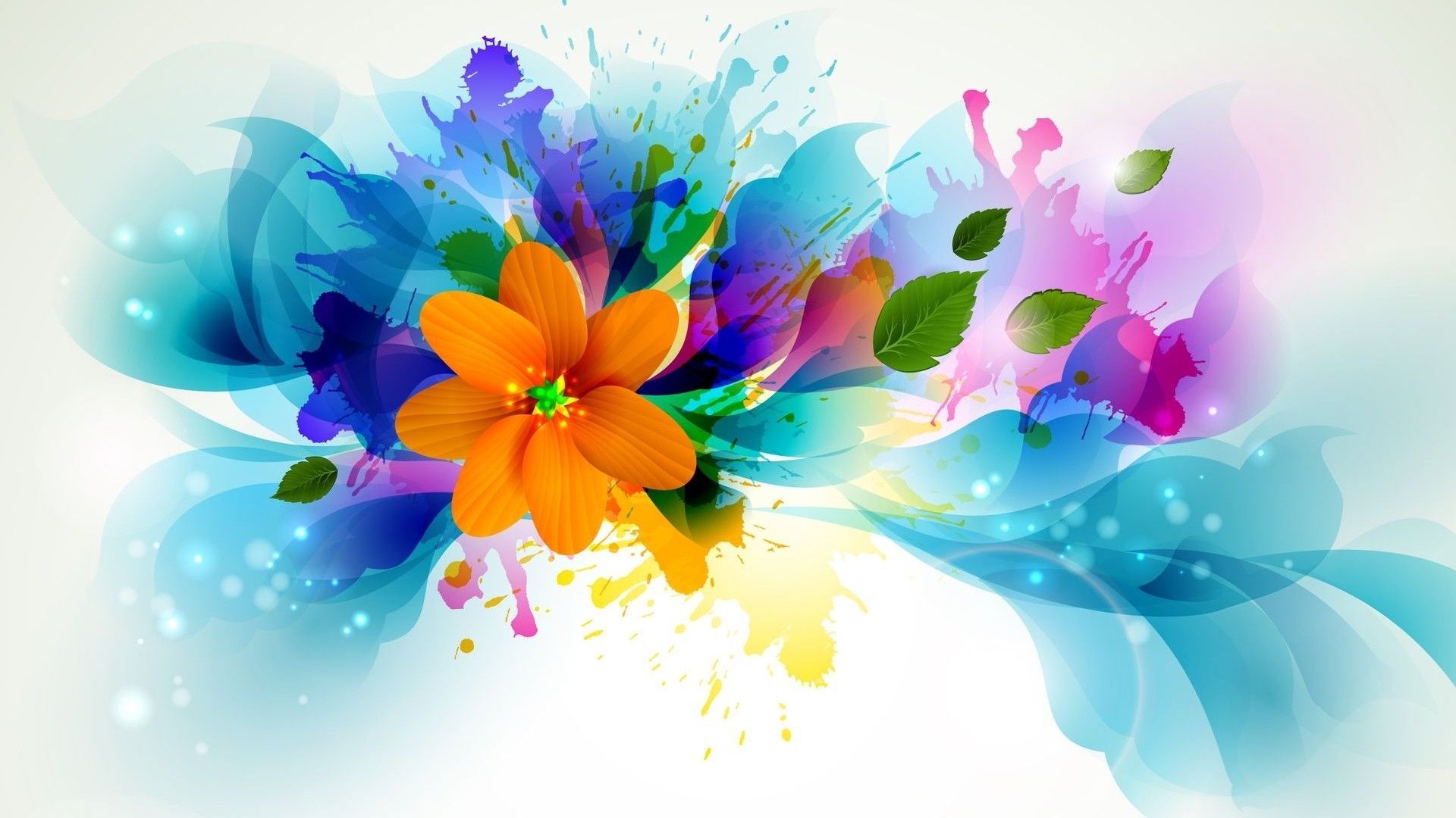 Animated Flower Wallpaper HD. Best HD Wallpaper. Flower wallpaper, Flower artwork, Ocean mural