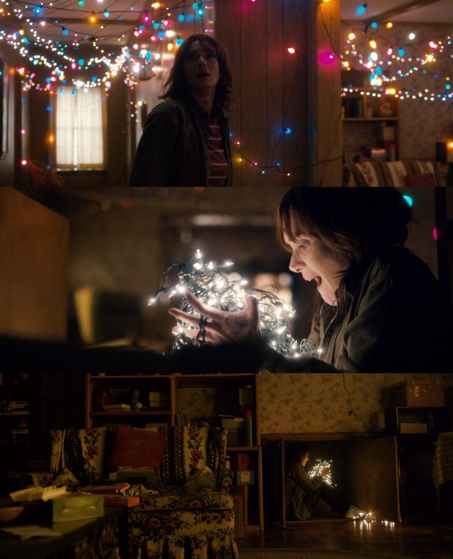 Stranger Things Light Wallpaper Wall In Generator Decor Things Joyce Byers With Lights